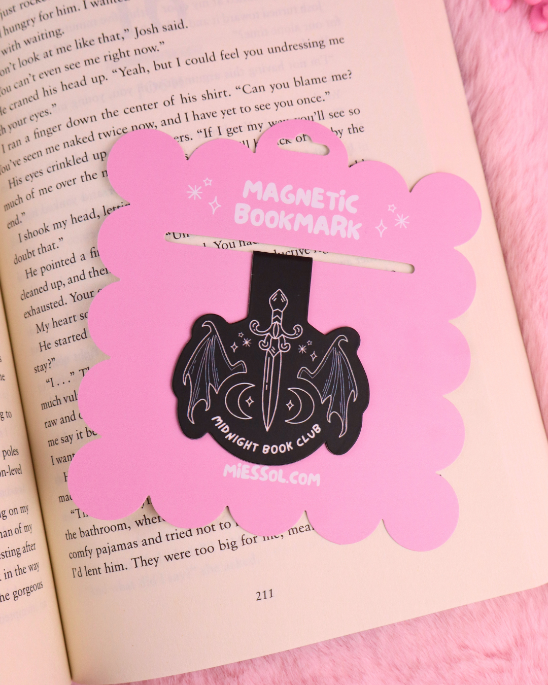 Midnight Book Club Magnetic Bookmark