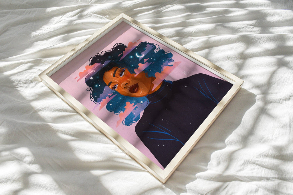 Imported 5x7 Illustrated Print