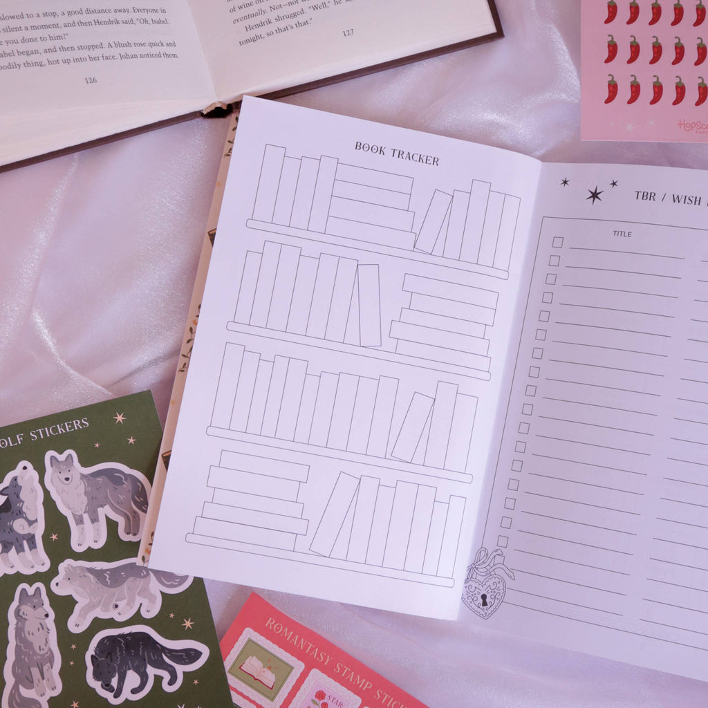 Hopscotch Paper Co. - 50 Page Romantasy Reading Journal