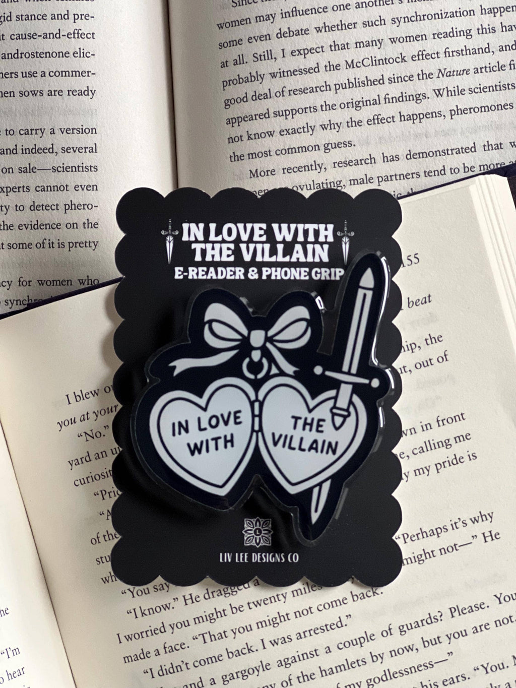 Liv Lee Designs - In love with Villain Kindle & Phone Grip