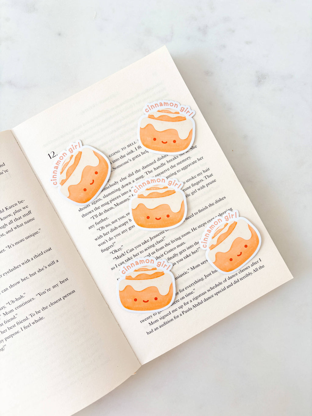 Cinnamon Girl Sticker