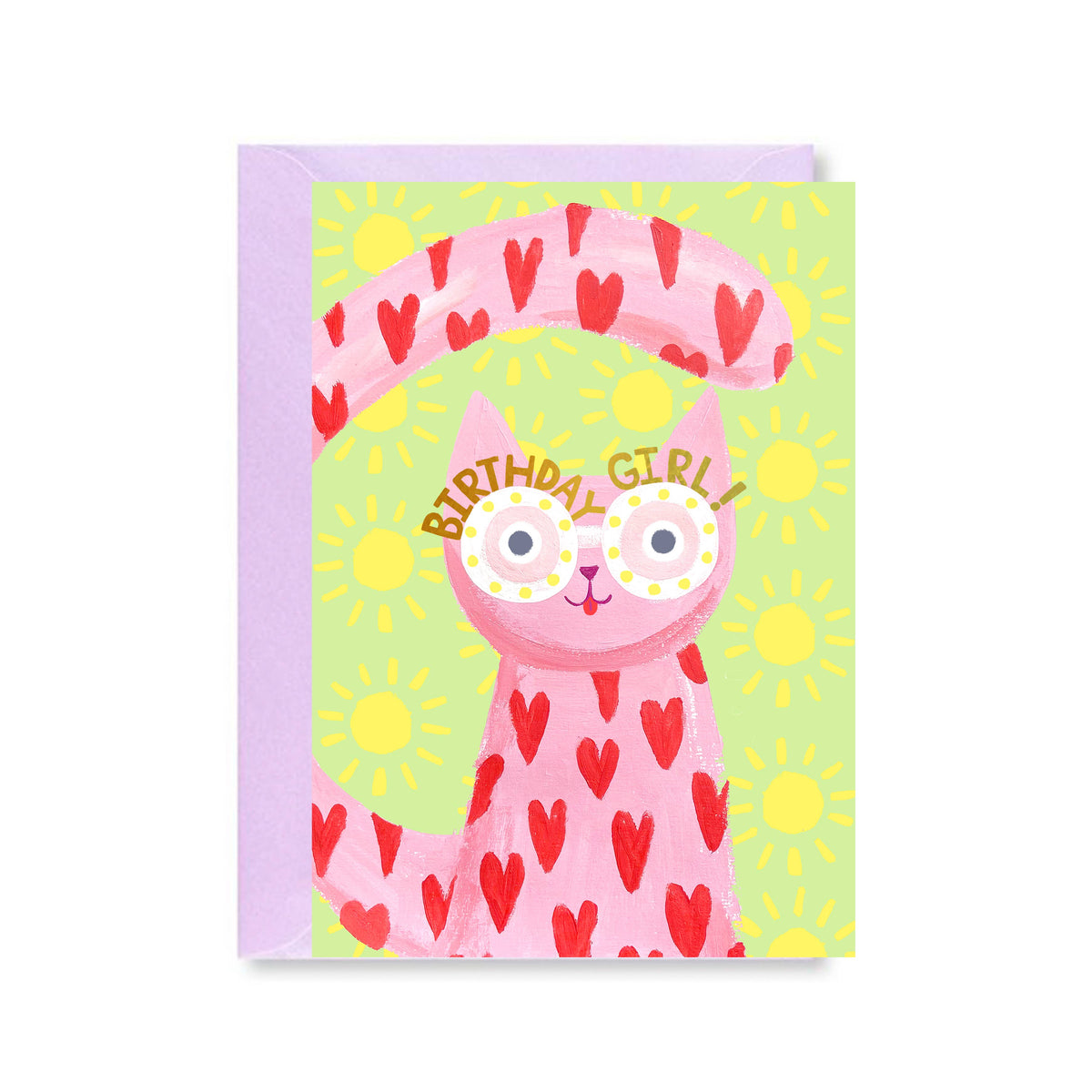 Birthday Cat Card