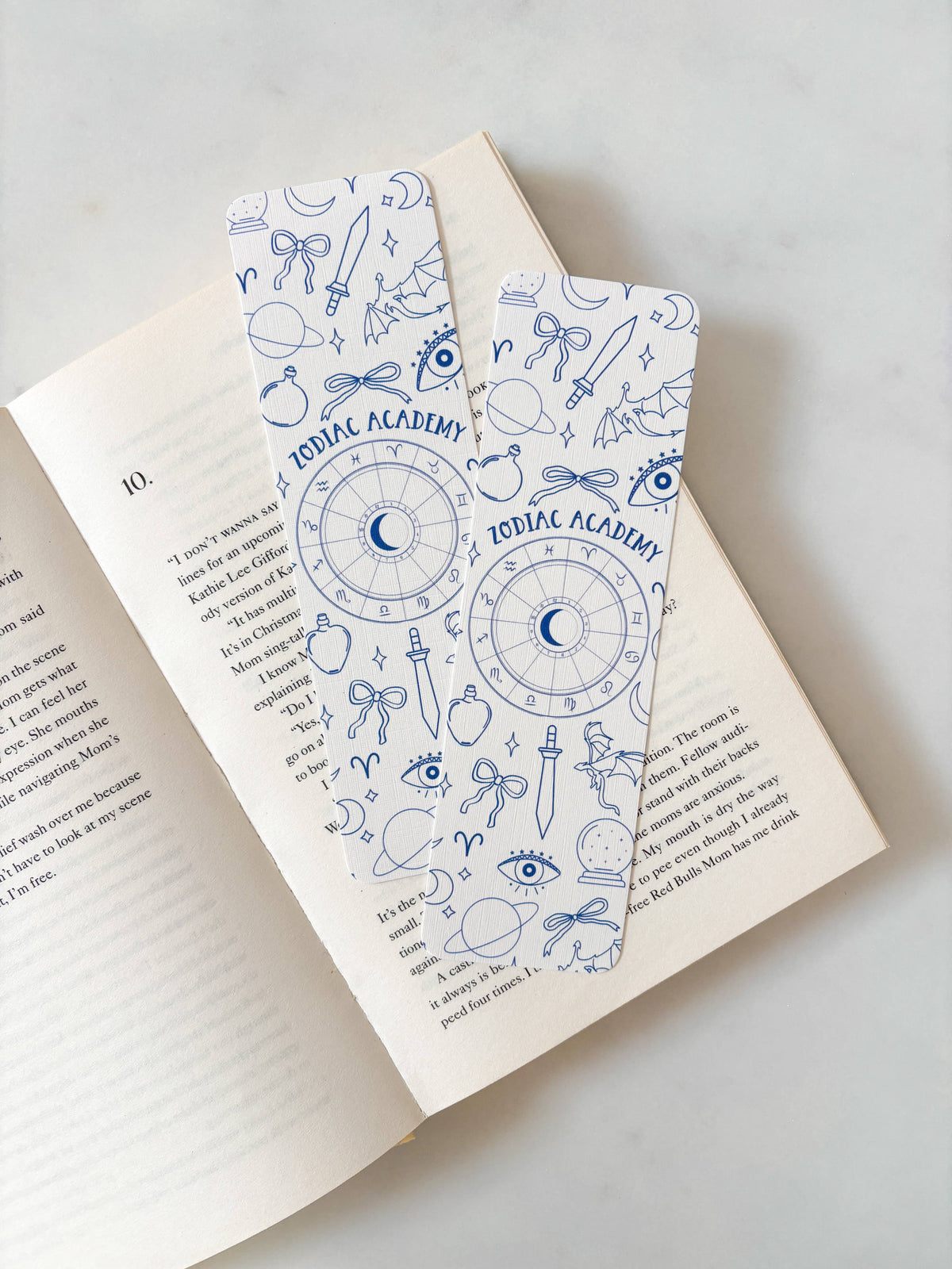 Minimal Zodiac Theme Bookmark