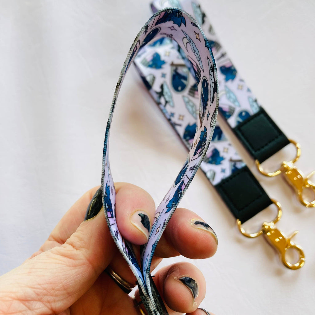 Fantasy Dragons Bookish Wristlet Keychain
