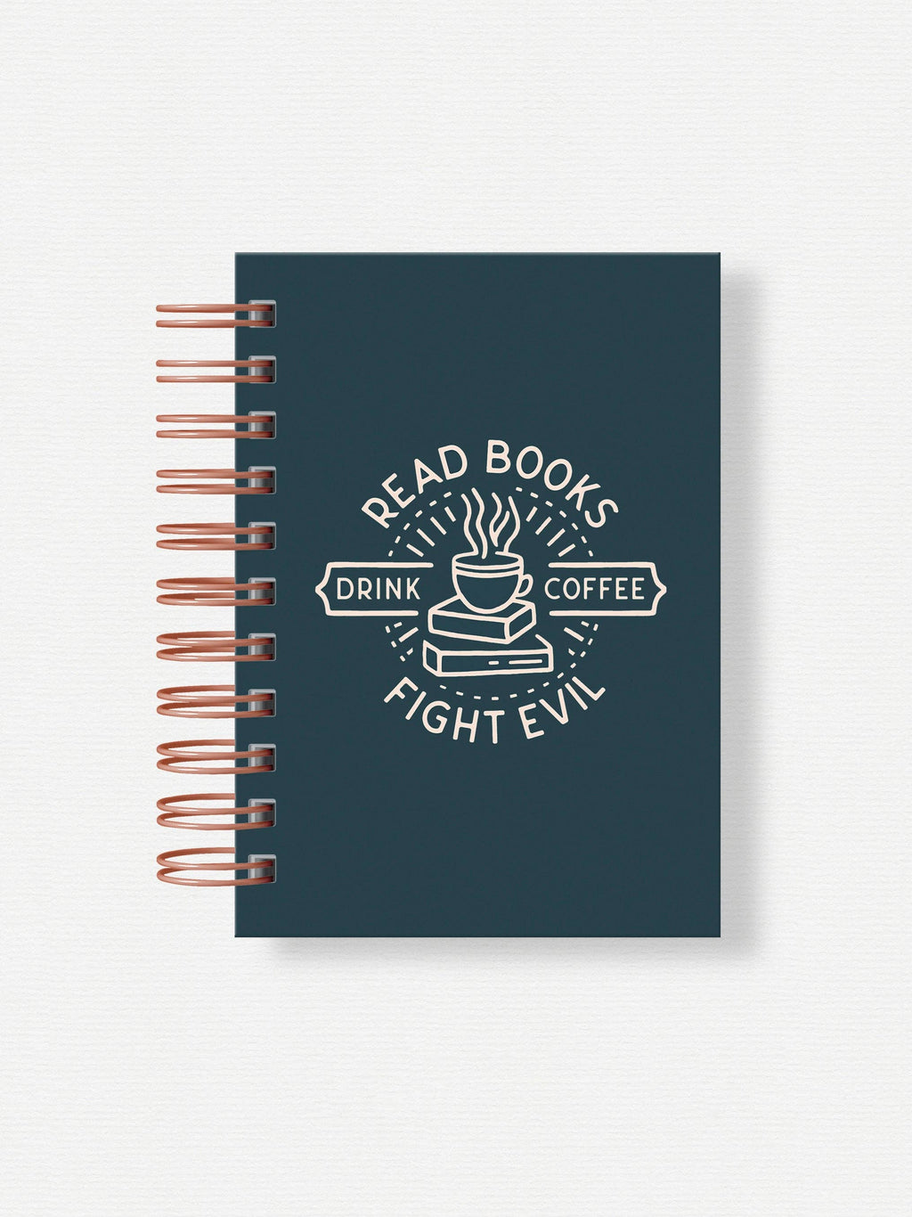 Read Books Fight Evil, Hardback Reading Journal
