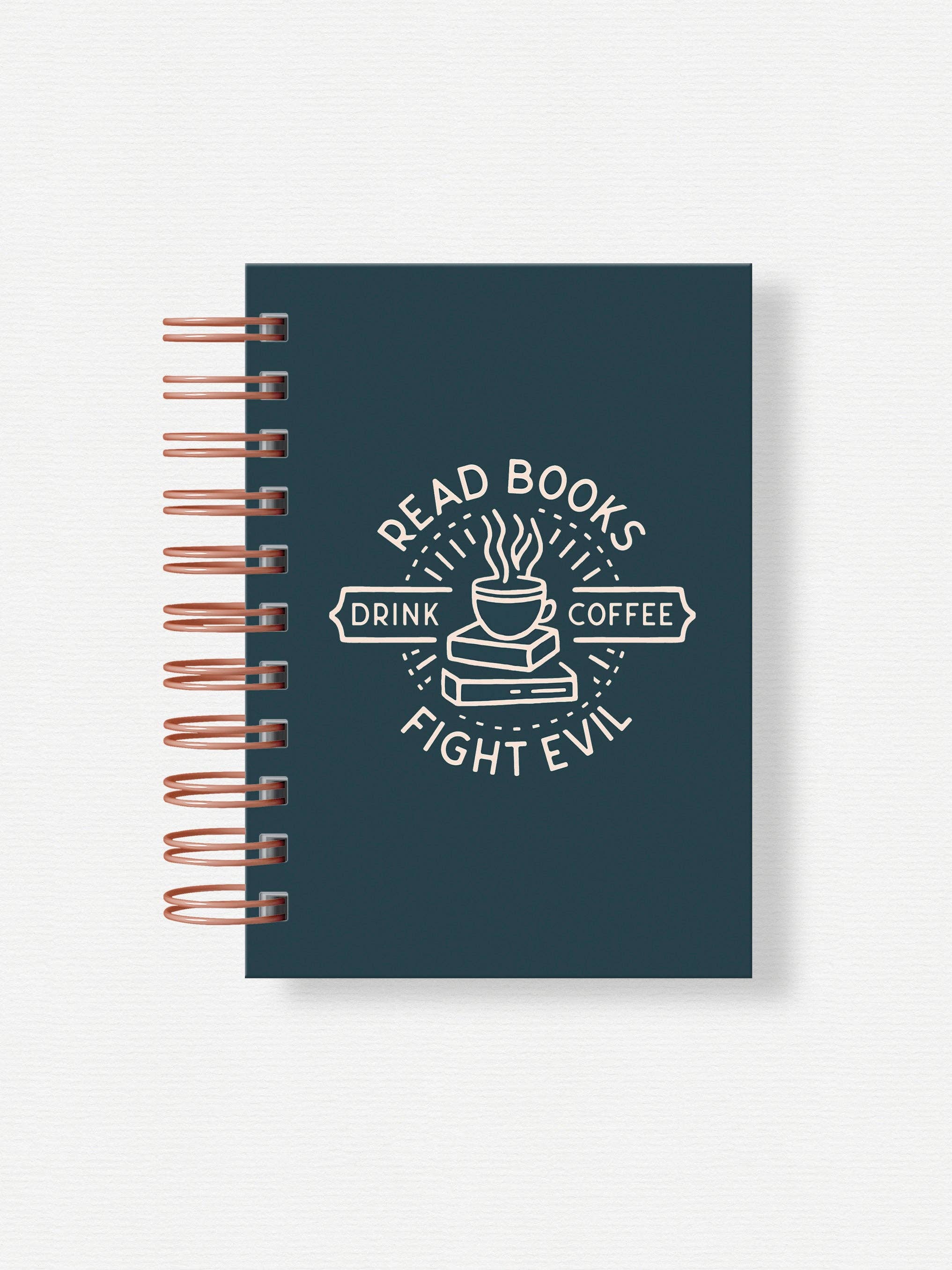 Read Books Fight Evil, Hardback Reading Journal