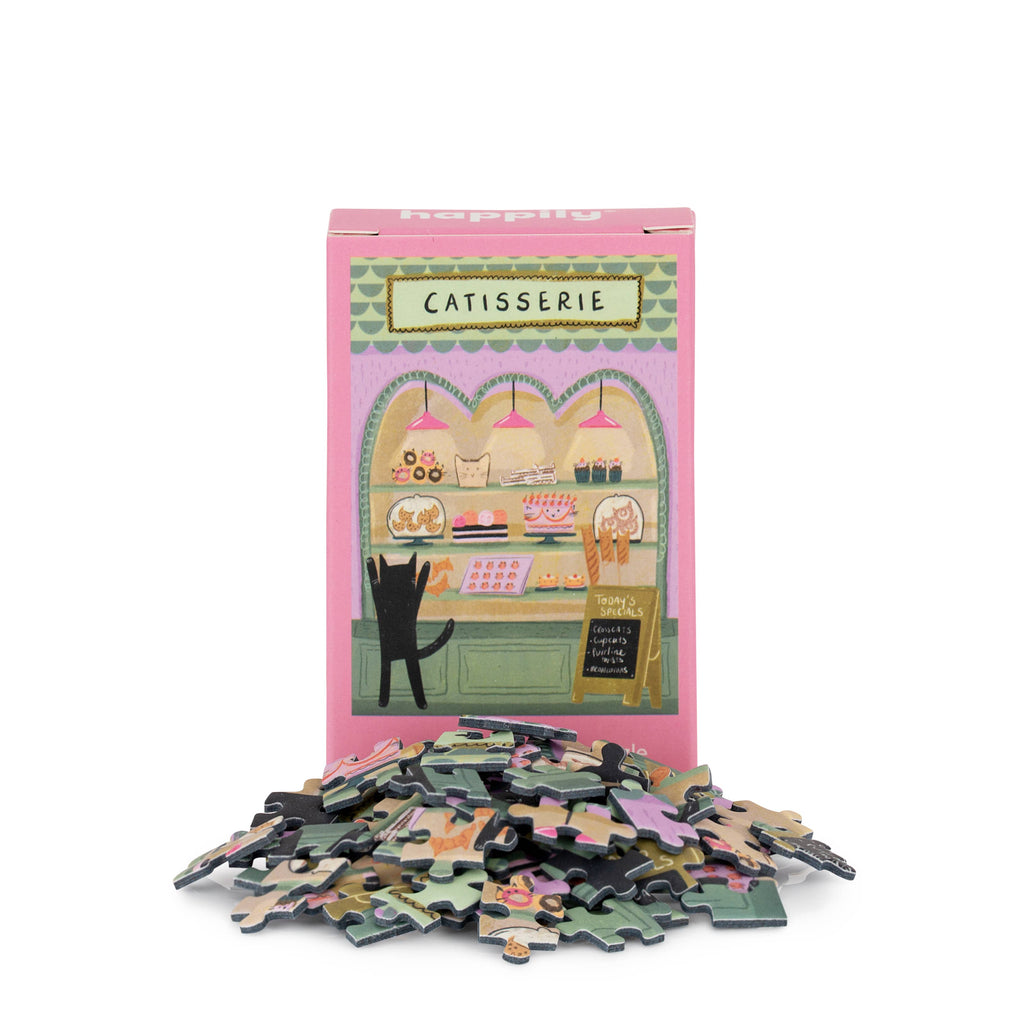 Happily Puzzles - Catisserie Mini Jigsaw Puzzle