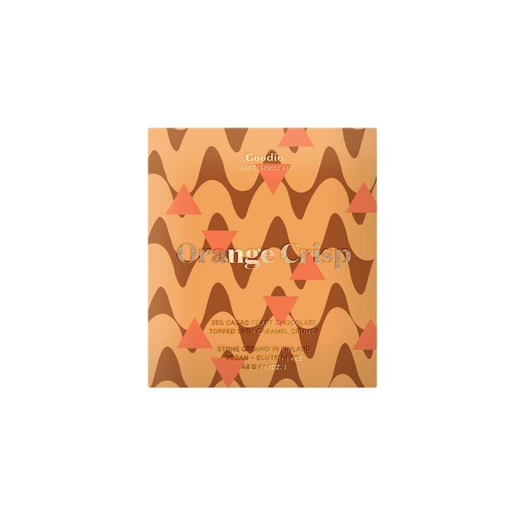 Goodio Chocolate - Orange Crisp Chocolate 35%