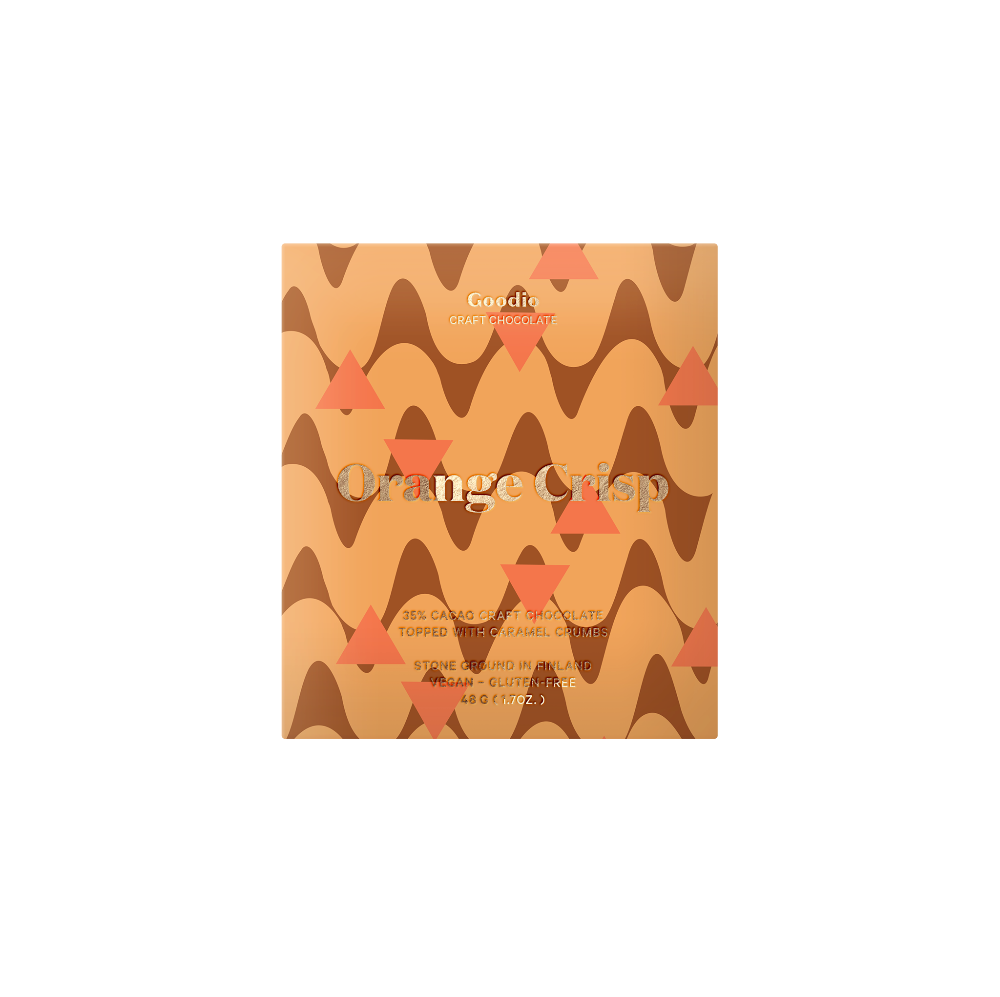 Goodio Chocolate - Orange Crisp Chocolate 35%