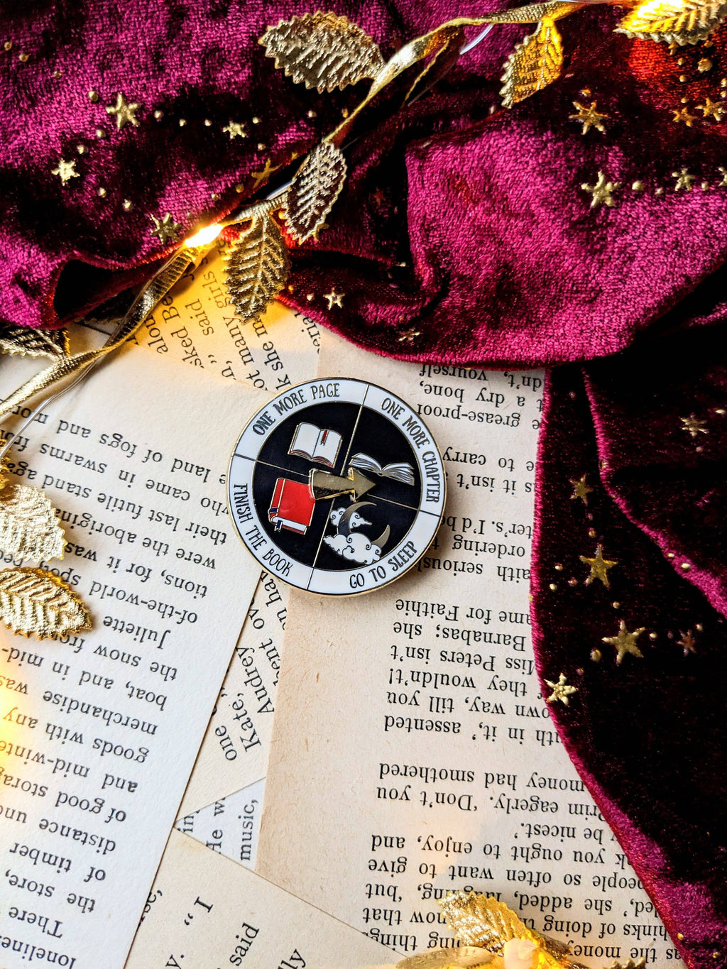 Joyella Design - Readers Spinner Enamel Pin
