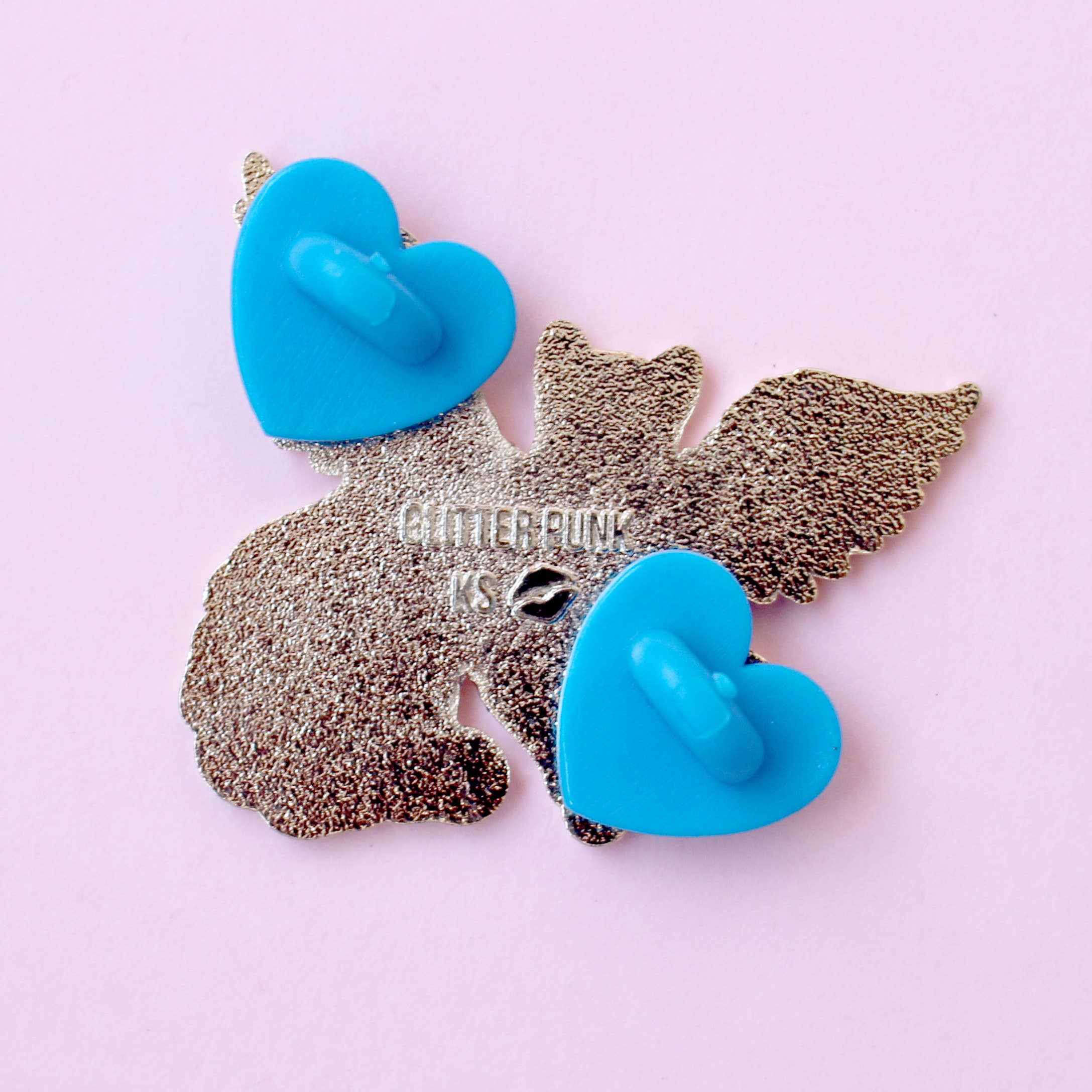 Glitter Punk - Air Cat Enamel Pin