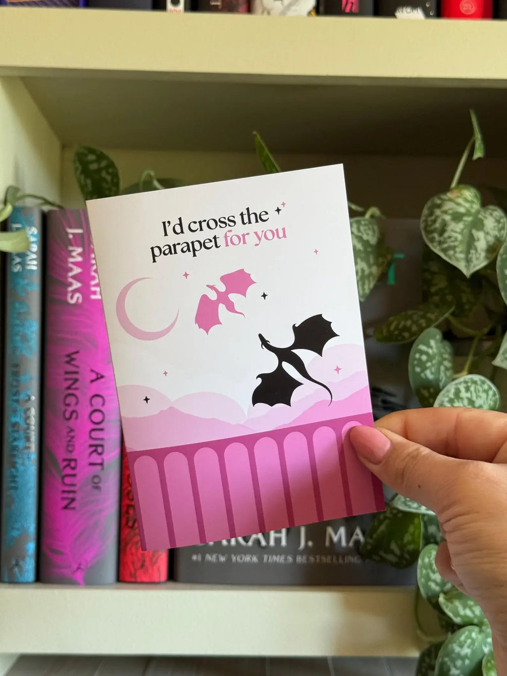 I'd Cross The Parapet For You, Fourth Wing Anniversary Card