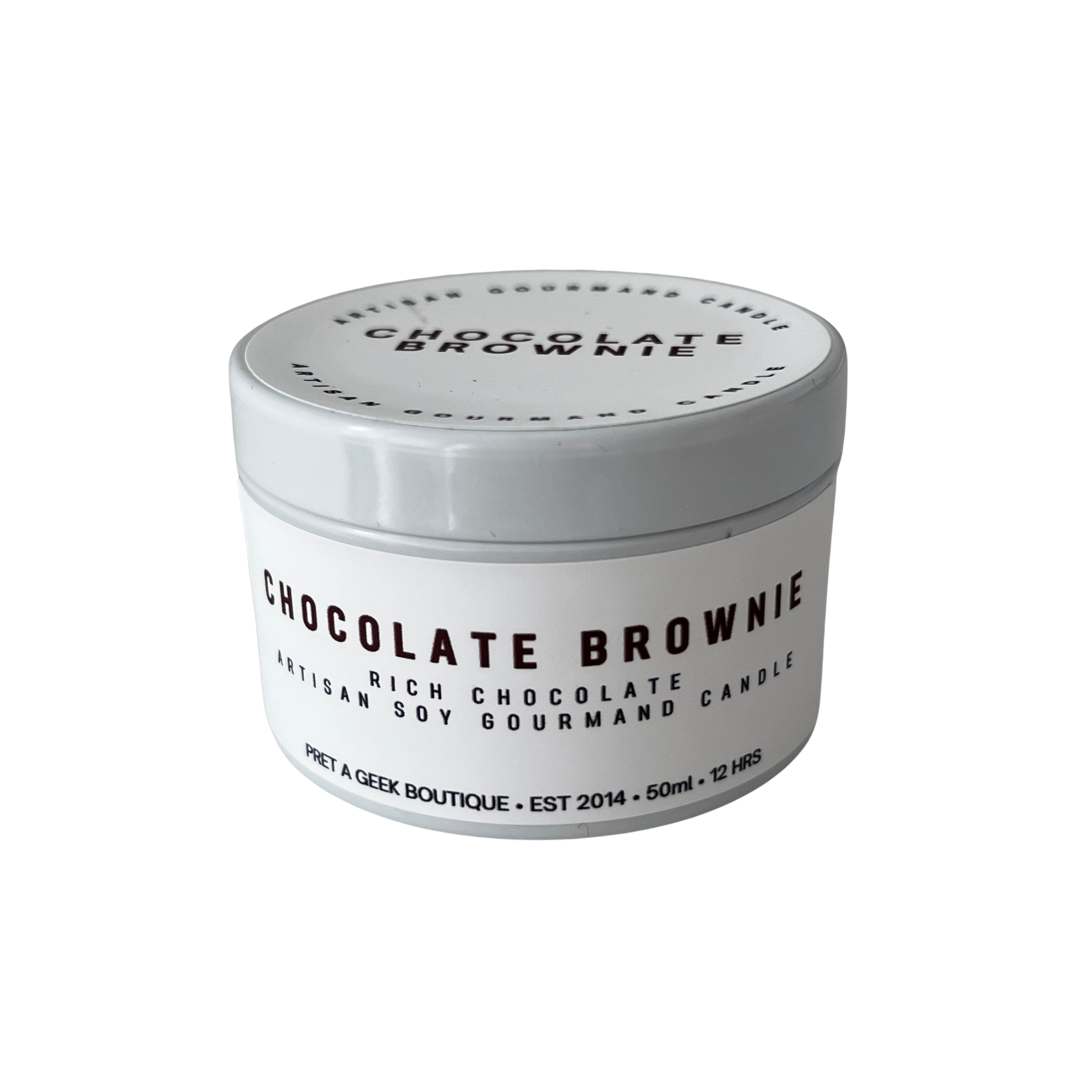Chocolate Brownie mini candle