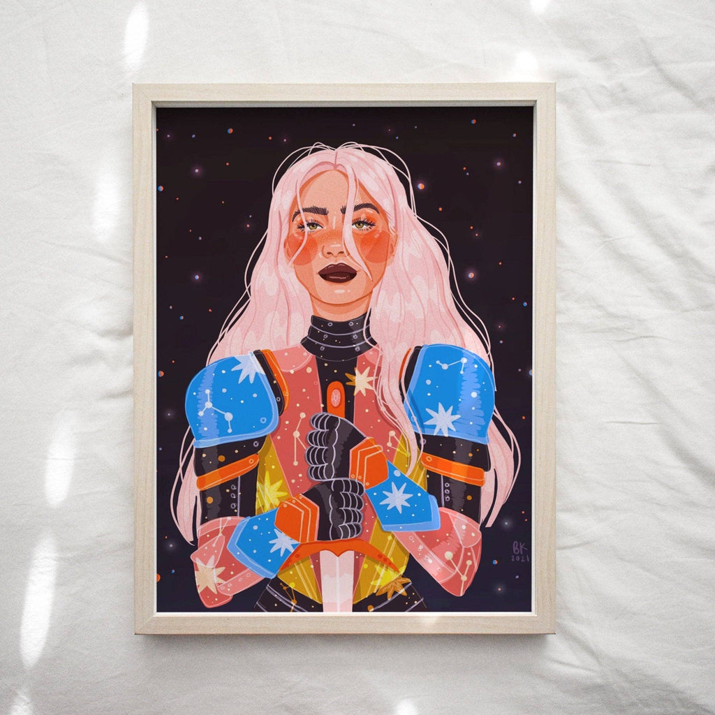 Joan of Art Print
