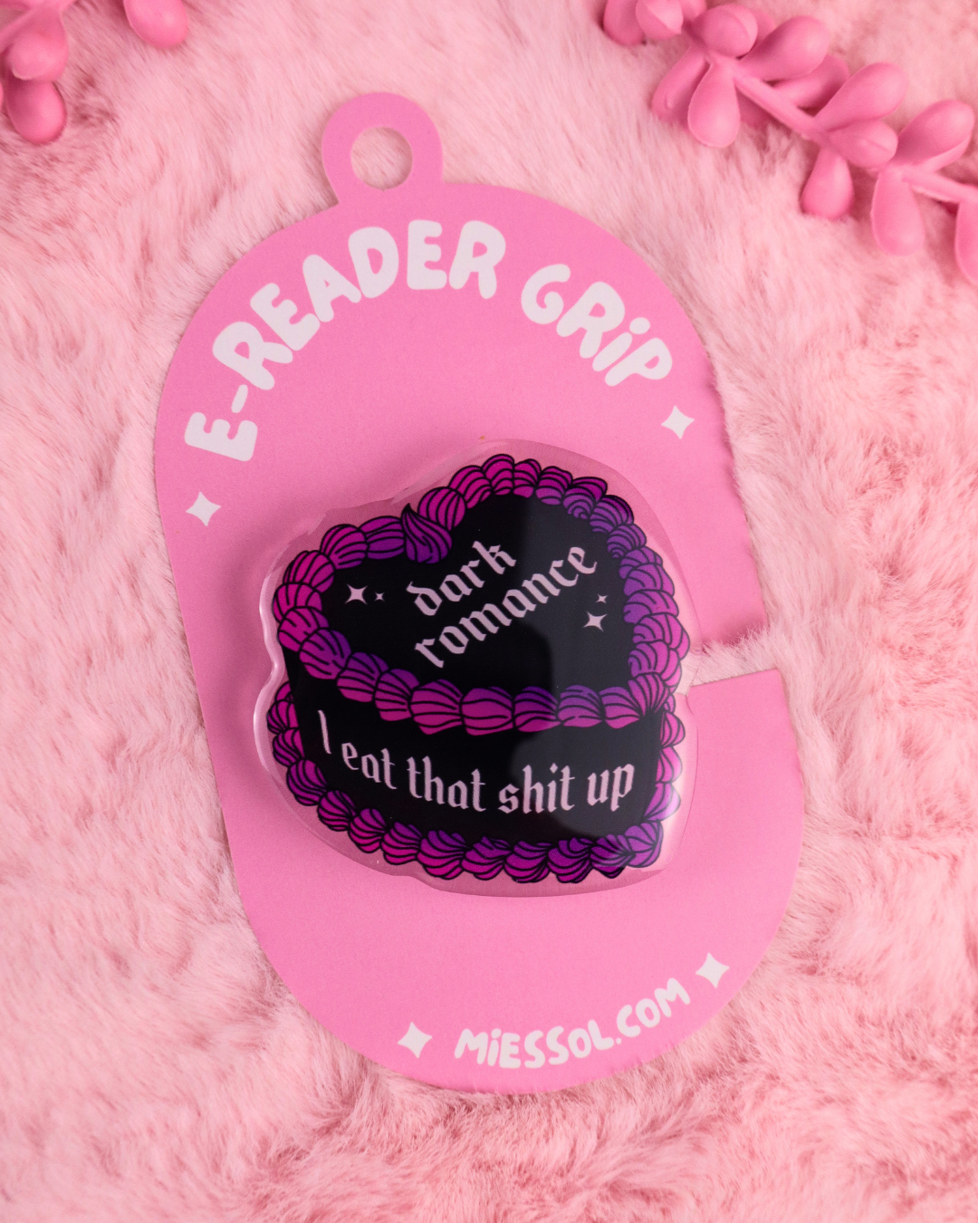 E-reader / Kindle Grip Dark Romance Cake