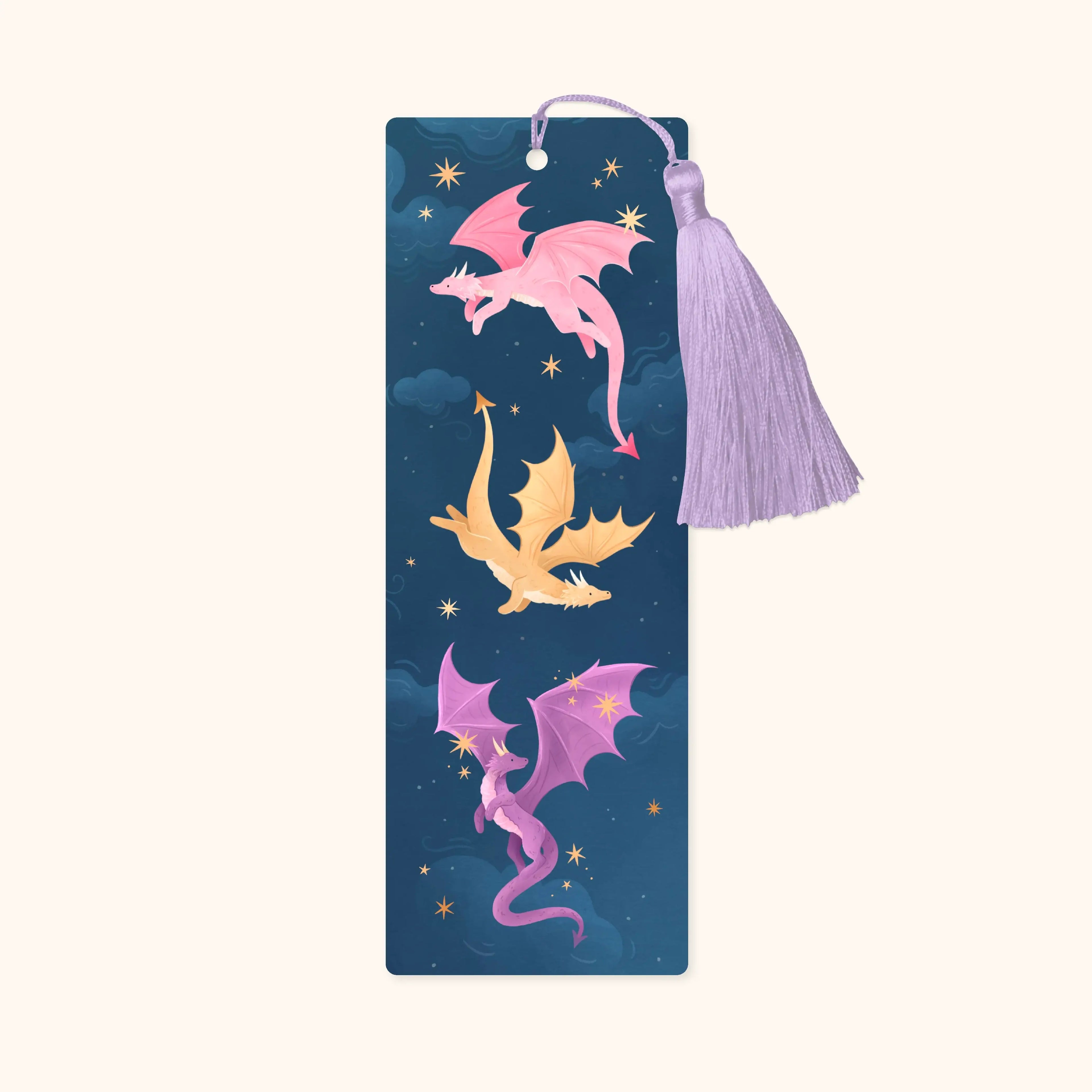 Dragon Bookmark, Fantasy Bookmark with Tassel