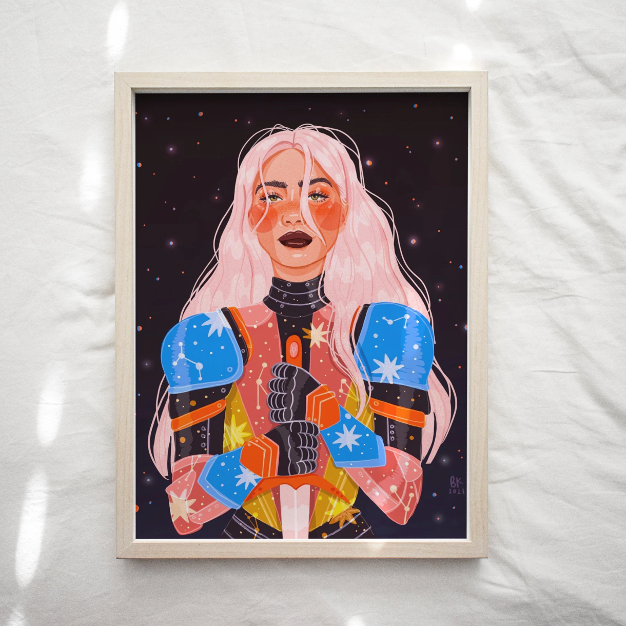 Joan of Art Print