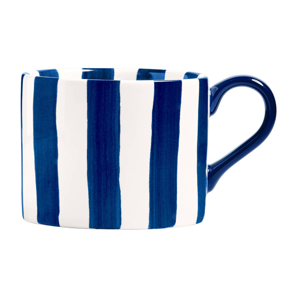 Stripes Mug Blue