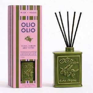 Wick and Vessel - Olive Oil Green 100ml Diffuser