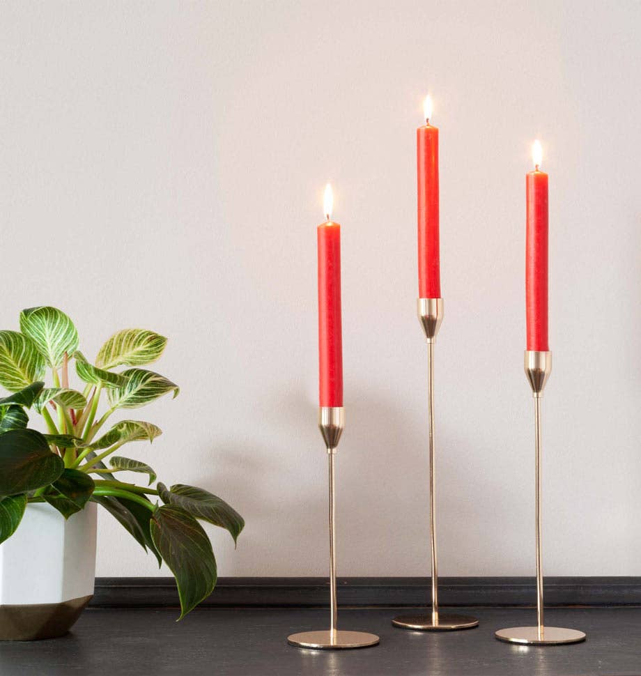 Shearer Candles - Red 8 inch Dinner Candles