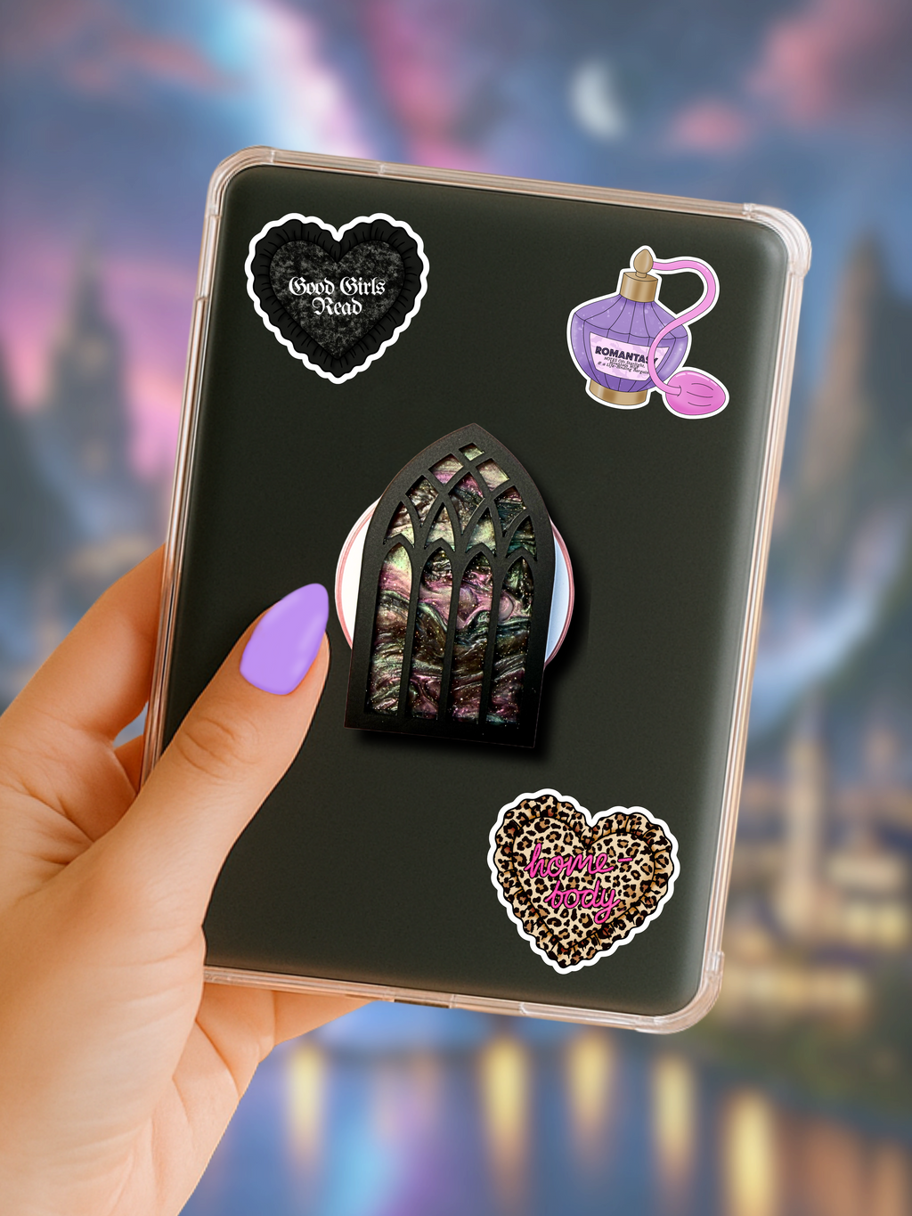 Lunar Cult Design - Celestial Window Kindle Grip