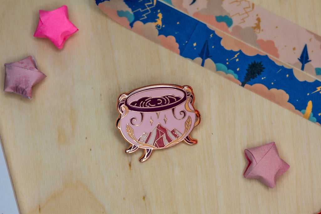 Cauldron Enamel Pin