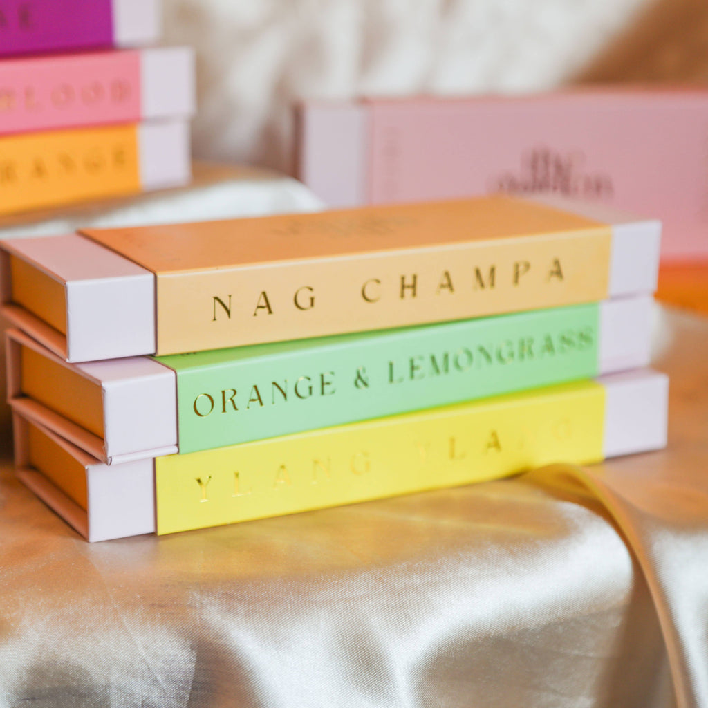 The Golden Altar - Ylang Ylang Natural Incense Box
