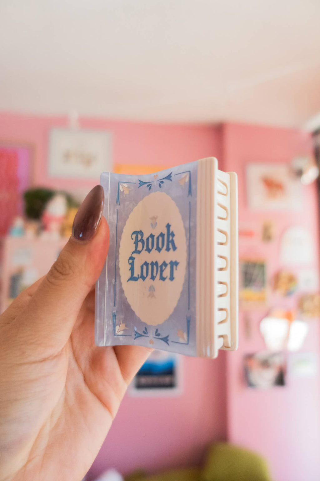 Jollie Ollie Designs - Book Lover Claw Clip