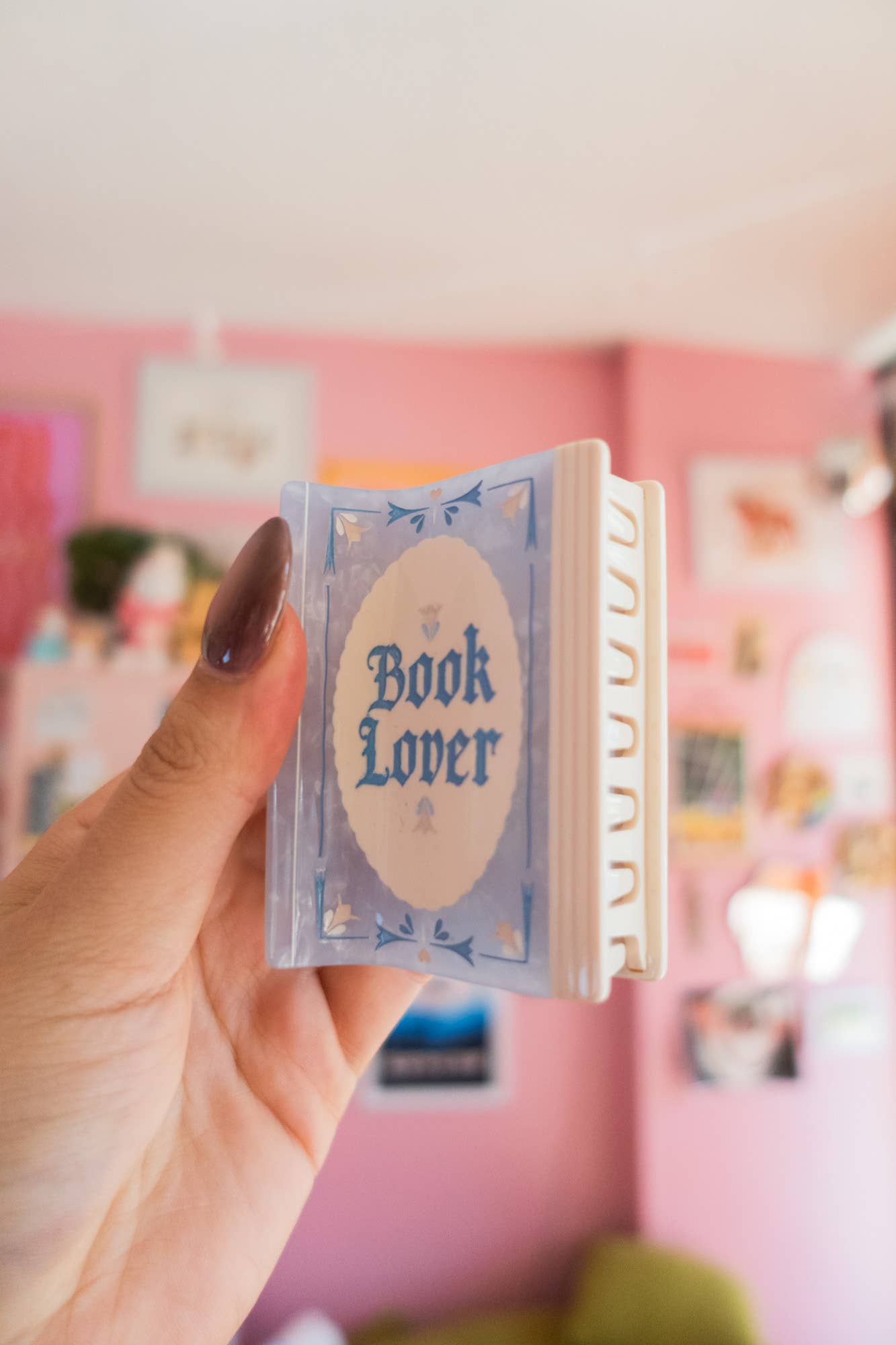 Jollie Ollie Designs - Book Lover Claw Clip