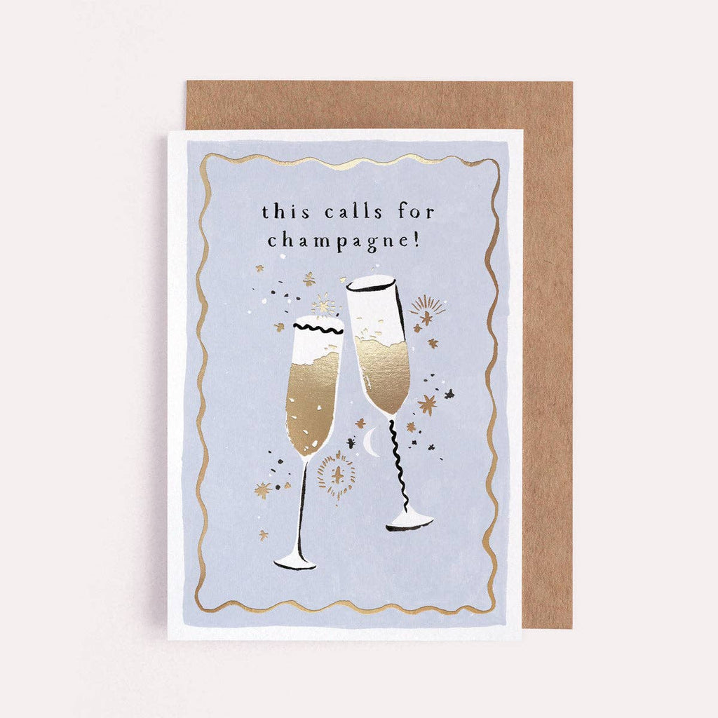 Sister Paper Co. - This Calls For Champagne Card