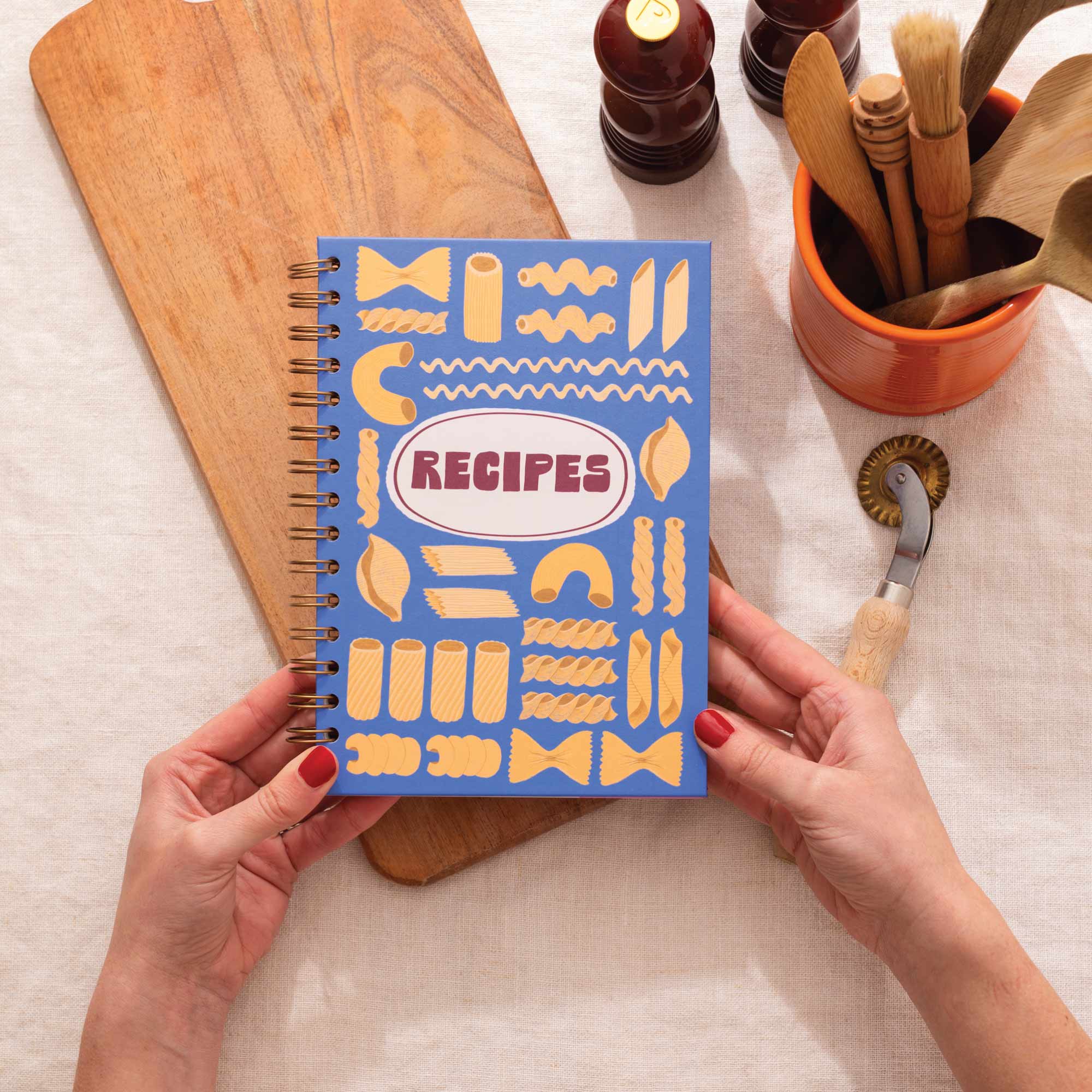 Good Tuesday - Pasta Recipe Book Journal A5
