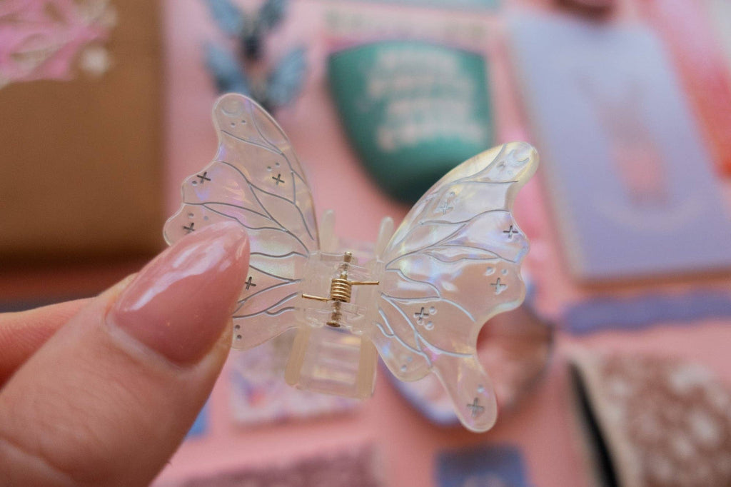 Jollie Ollie Designs - Mini Fairy Wings Butterfly Hair Claw (Set of 2)