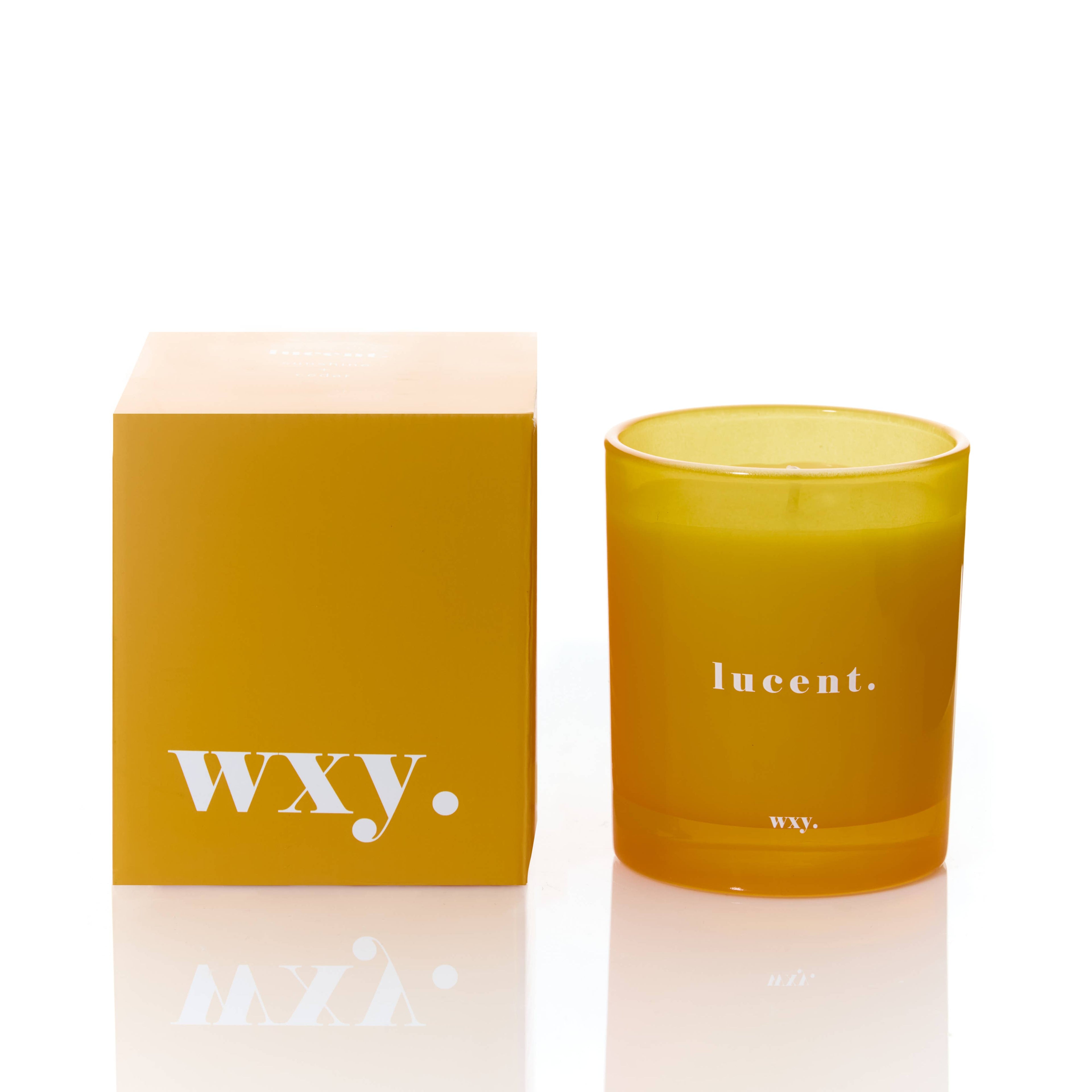 wxy. - Lucent 7oz Candle - Sunshine + Cedar