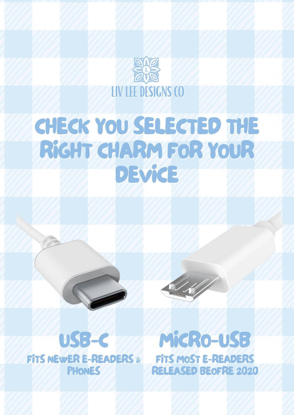 Liv Lee Designs - In Love with the Villain E-Reader Charm | Dark Romance