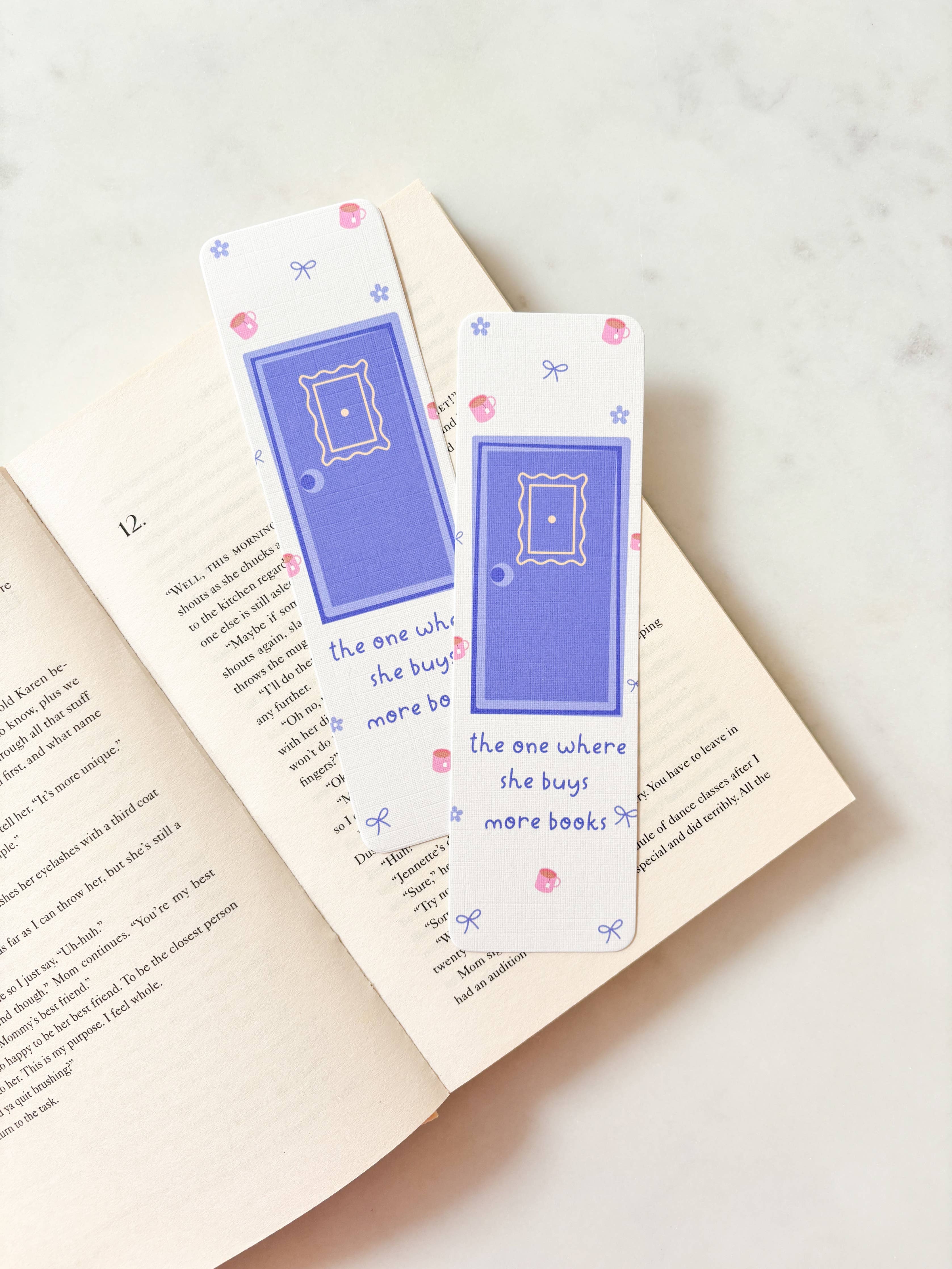 The One Where She Buys More Books Bookmark
