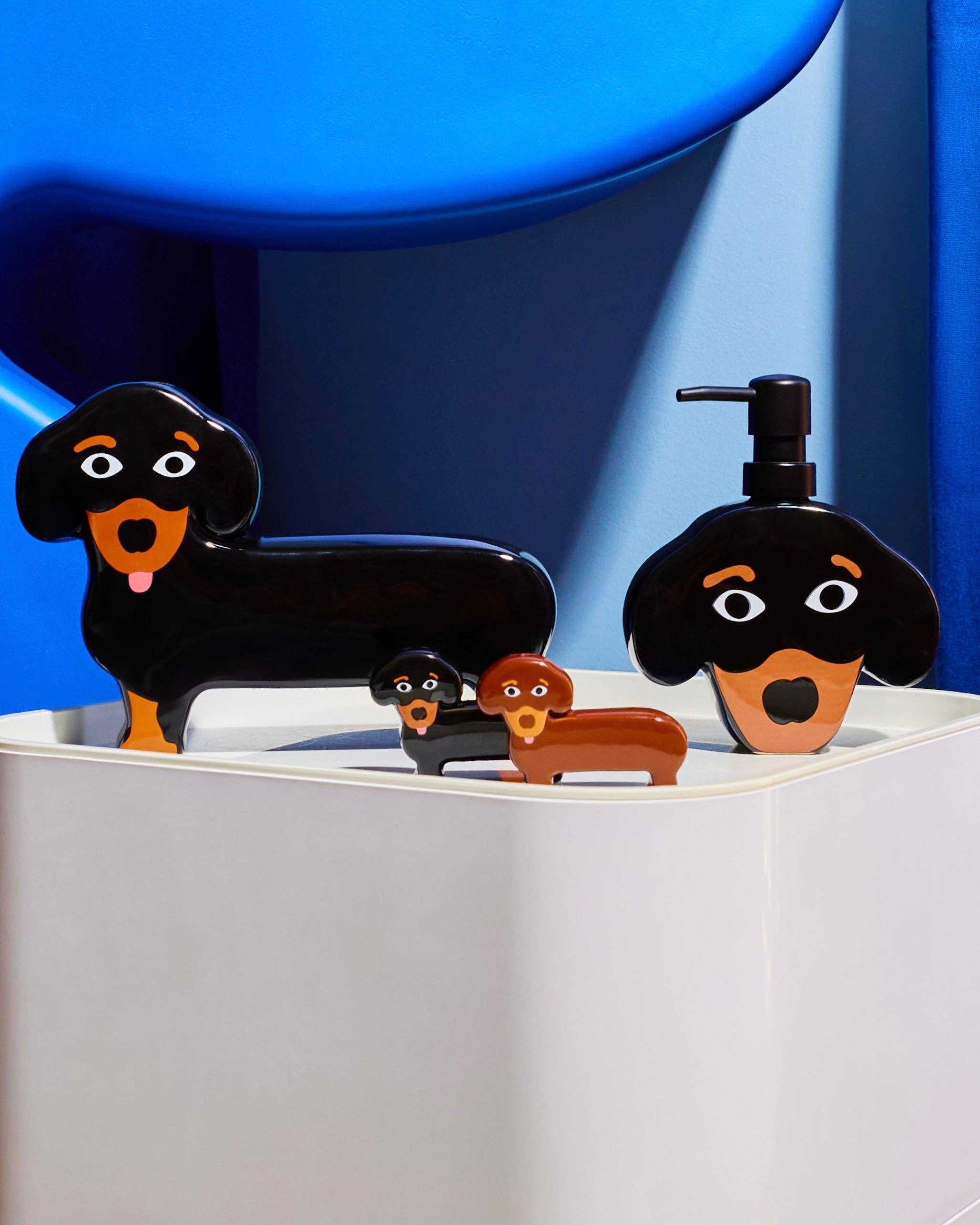 Salt and Pepper Dachshund