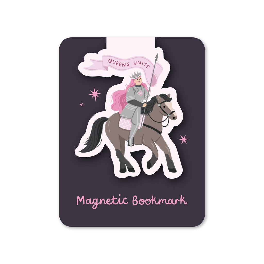 Hopscotch Paper Co. - Fantasy Queen Magnetic Bookmark