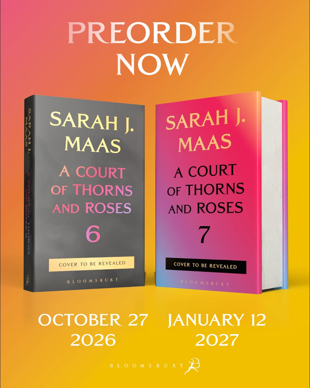 ACOTAR 6 by Sarah J. Maas (UK Hardcover) PRE-ORDER