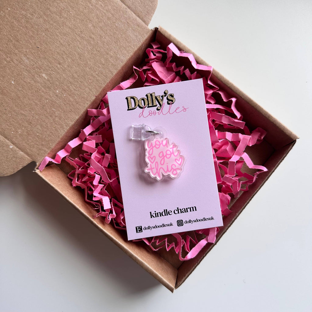 Dolly's Doodles - You Got This Kindle Charm