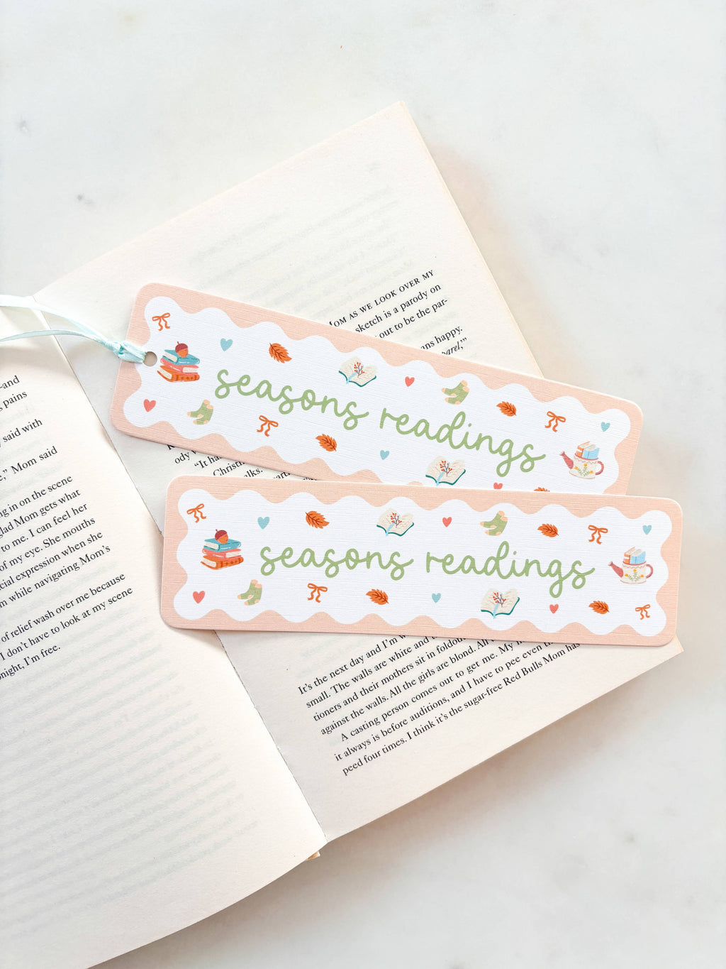 Seasons Readings Holiday Bookmark