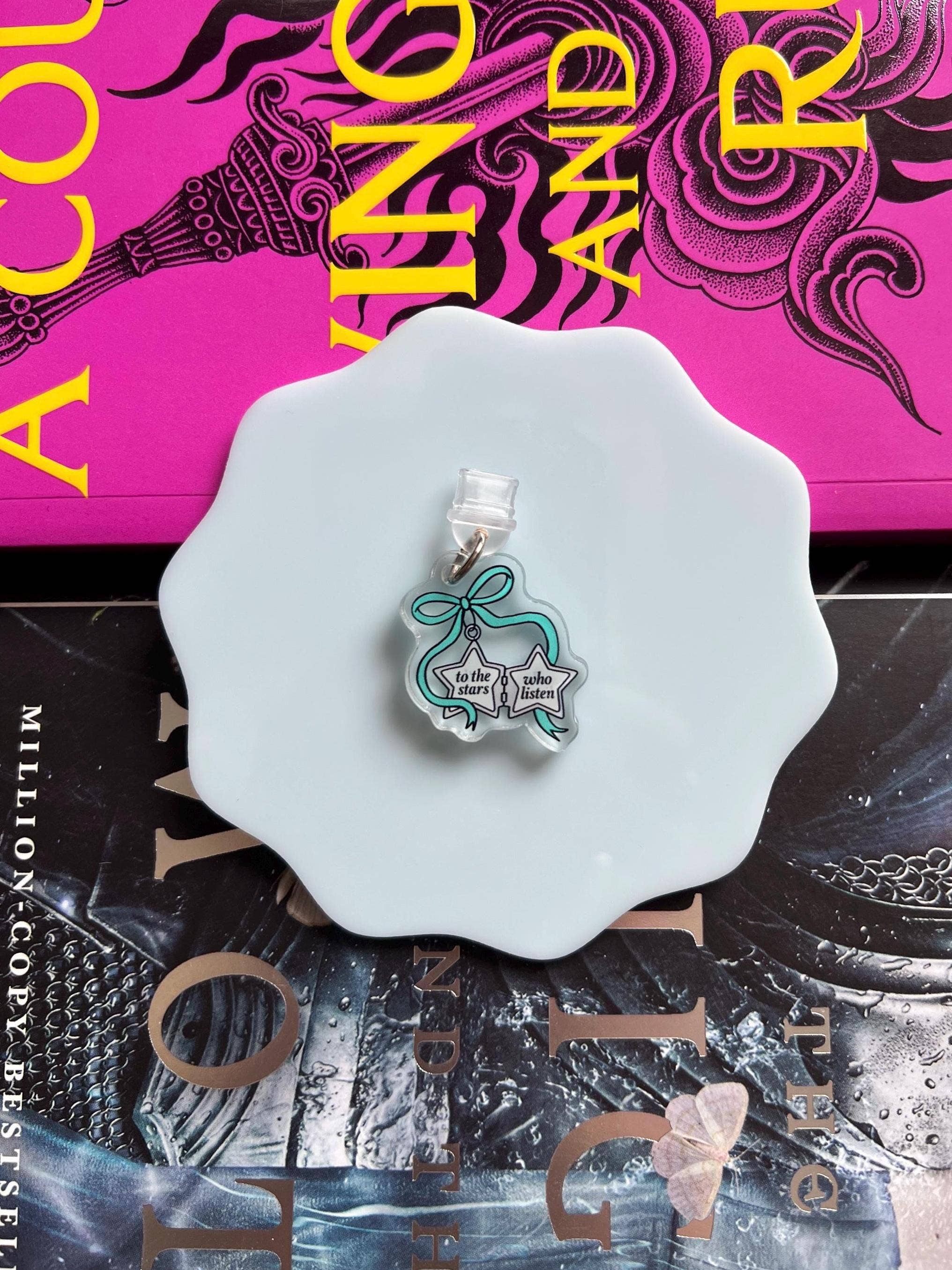 Liv Lee Designs - The Stars Locket E-Reader Charm | Bookish Dust Plug