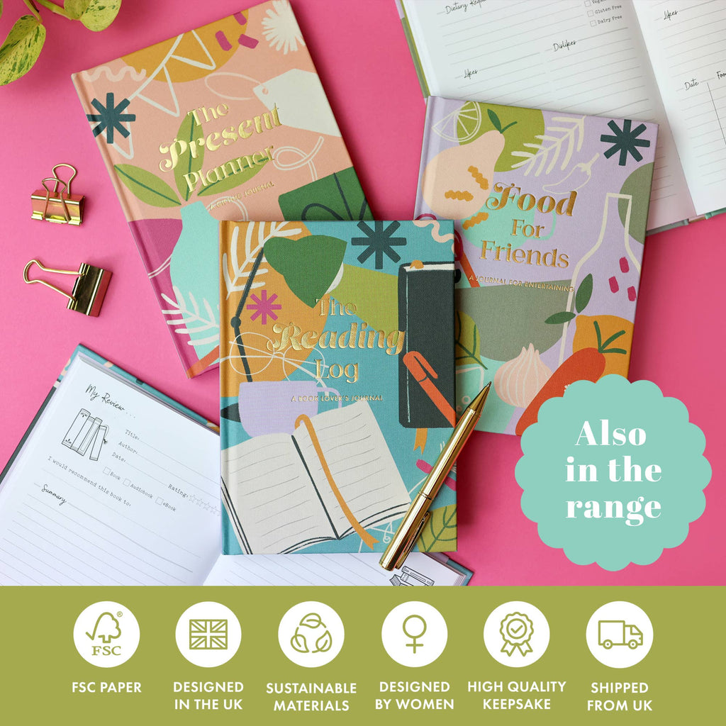 The Reading Journal | Book Tracker | Gift for Book Lovers