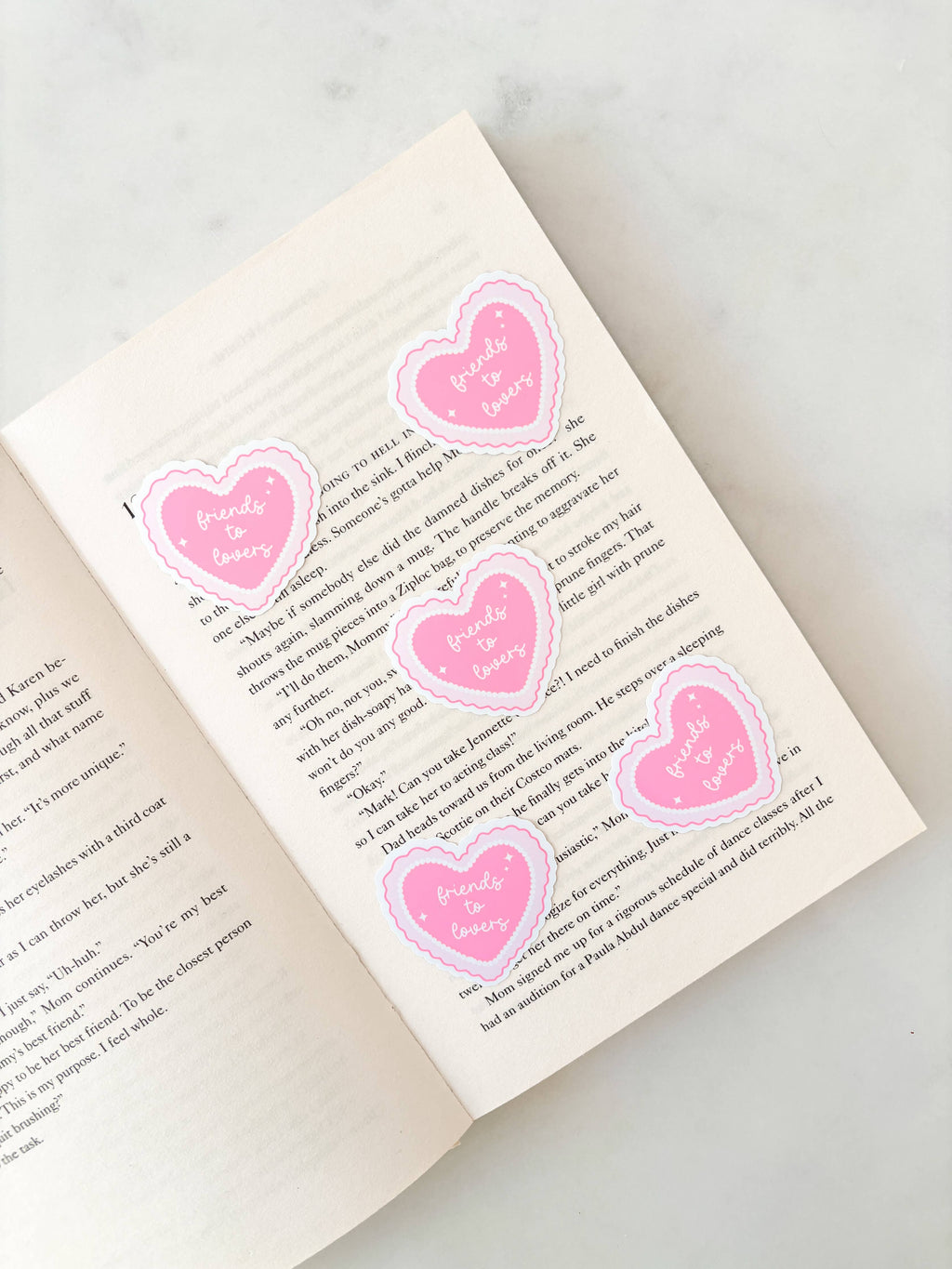 Fleurs on Sunday - Friends To Lovers Sticker
