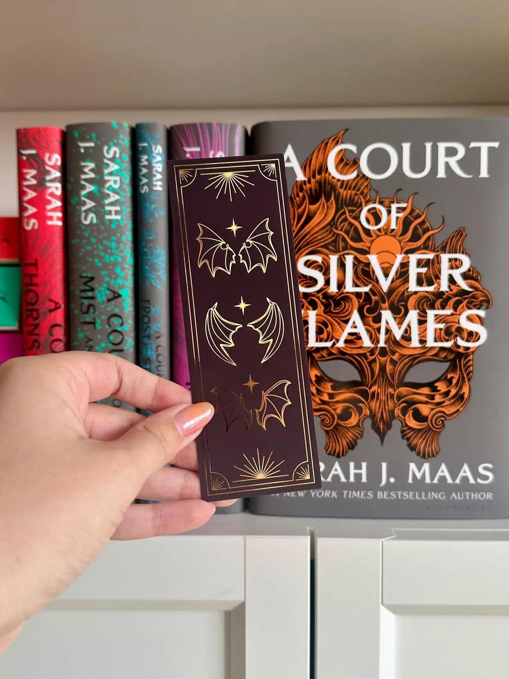 Gold Foiled A Court Of Wings & Ruin ACOTAR Bookmark