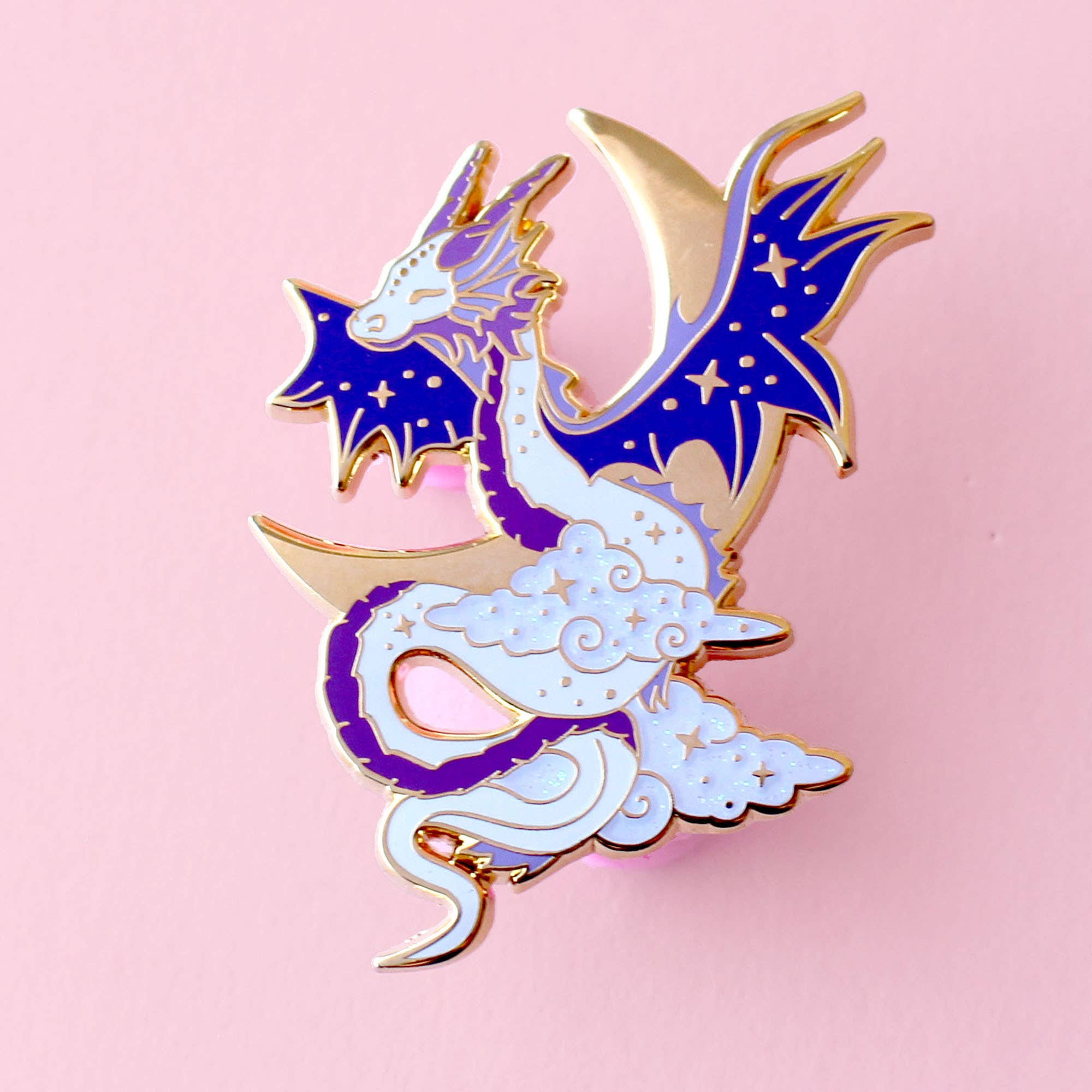Glitter Punk - Celestial Dragon Enamel Pin