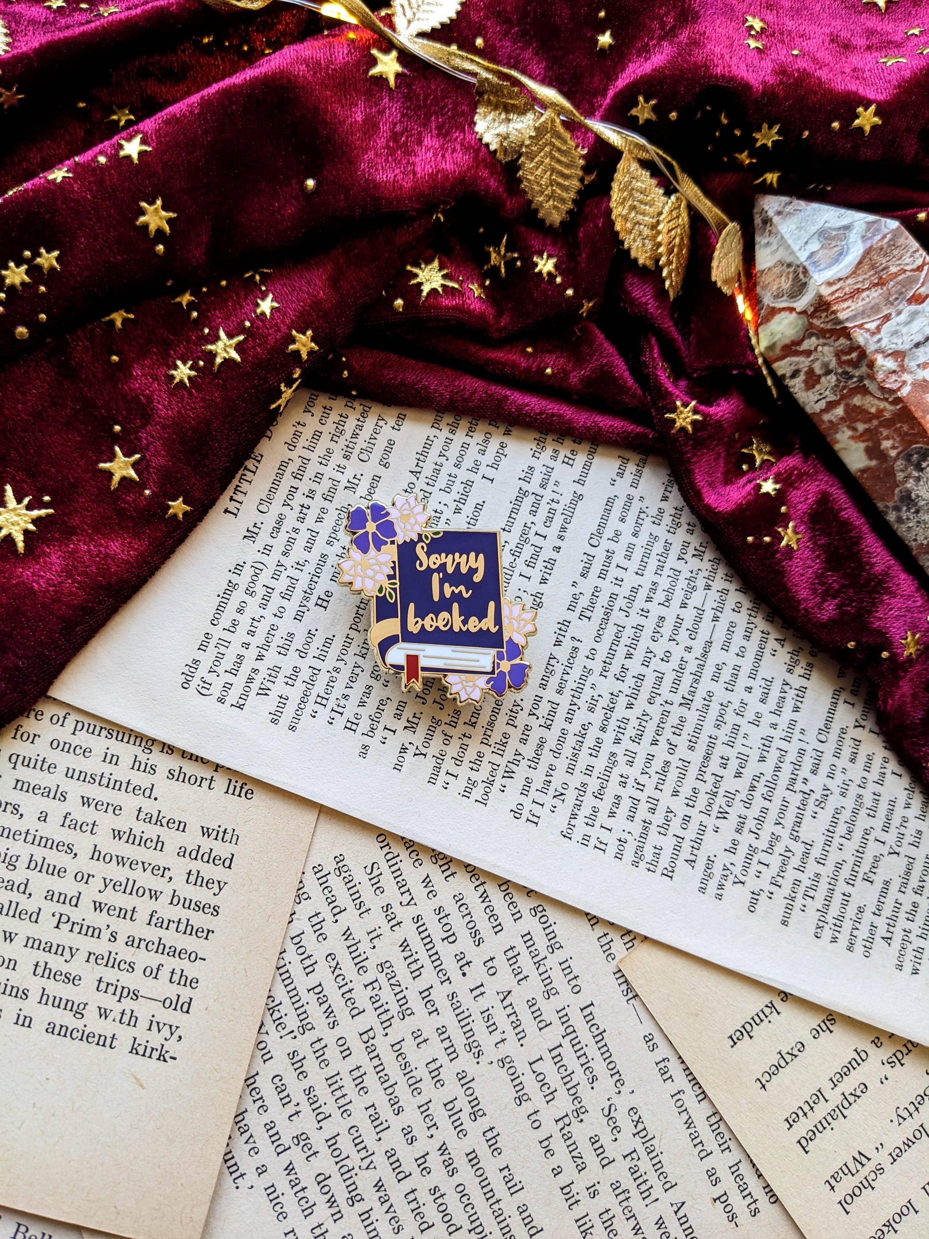 Joyella Design - Sorry I'm booked Enamel Pin