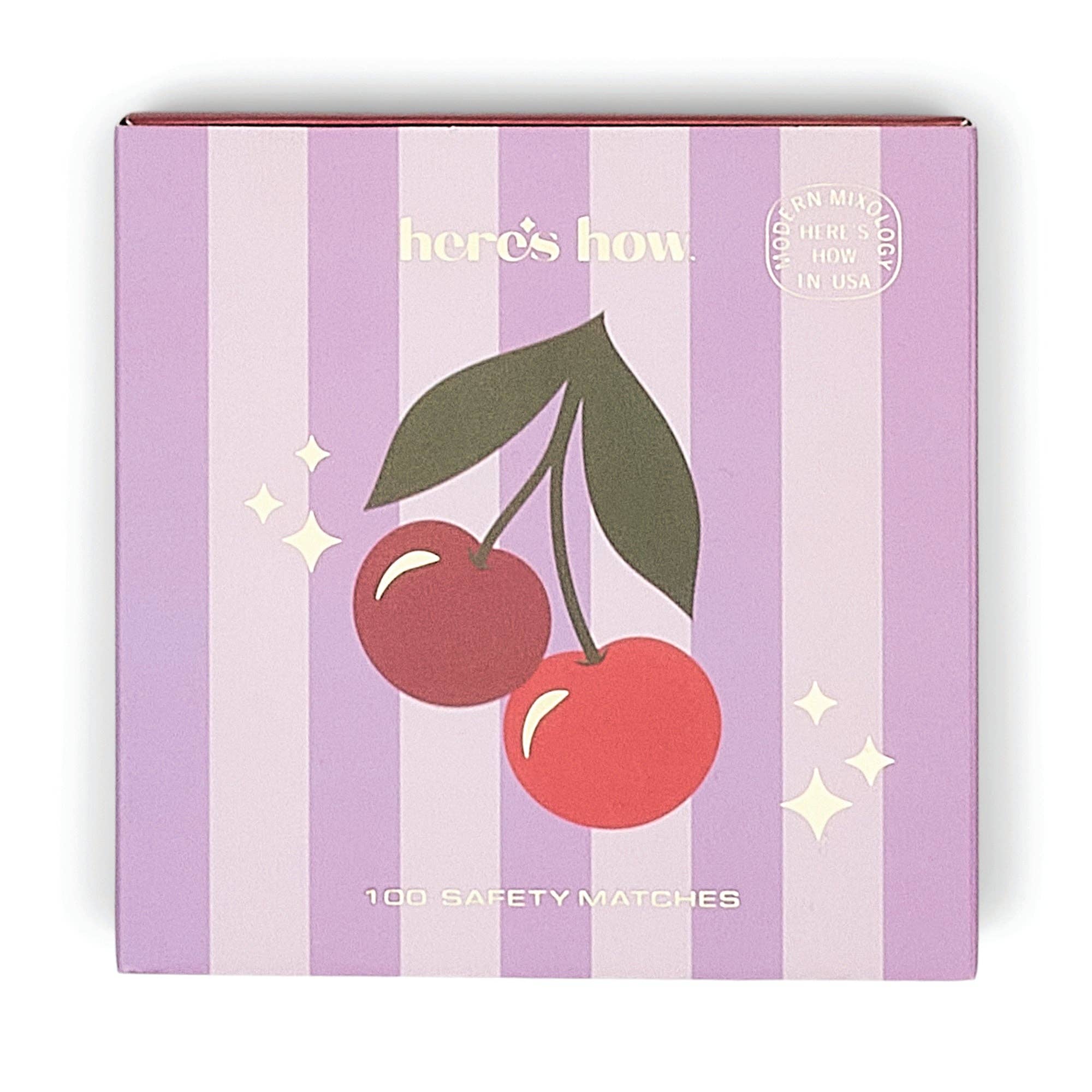 Luxury Matchbox - Cherries