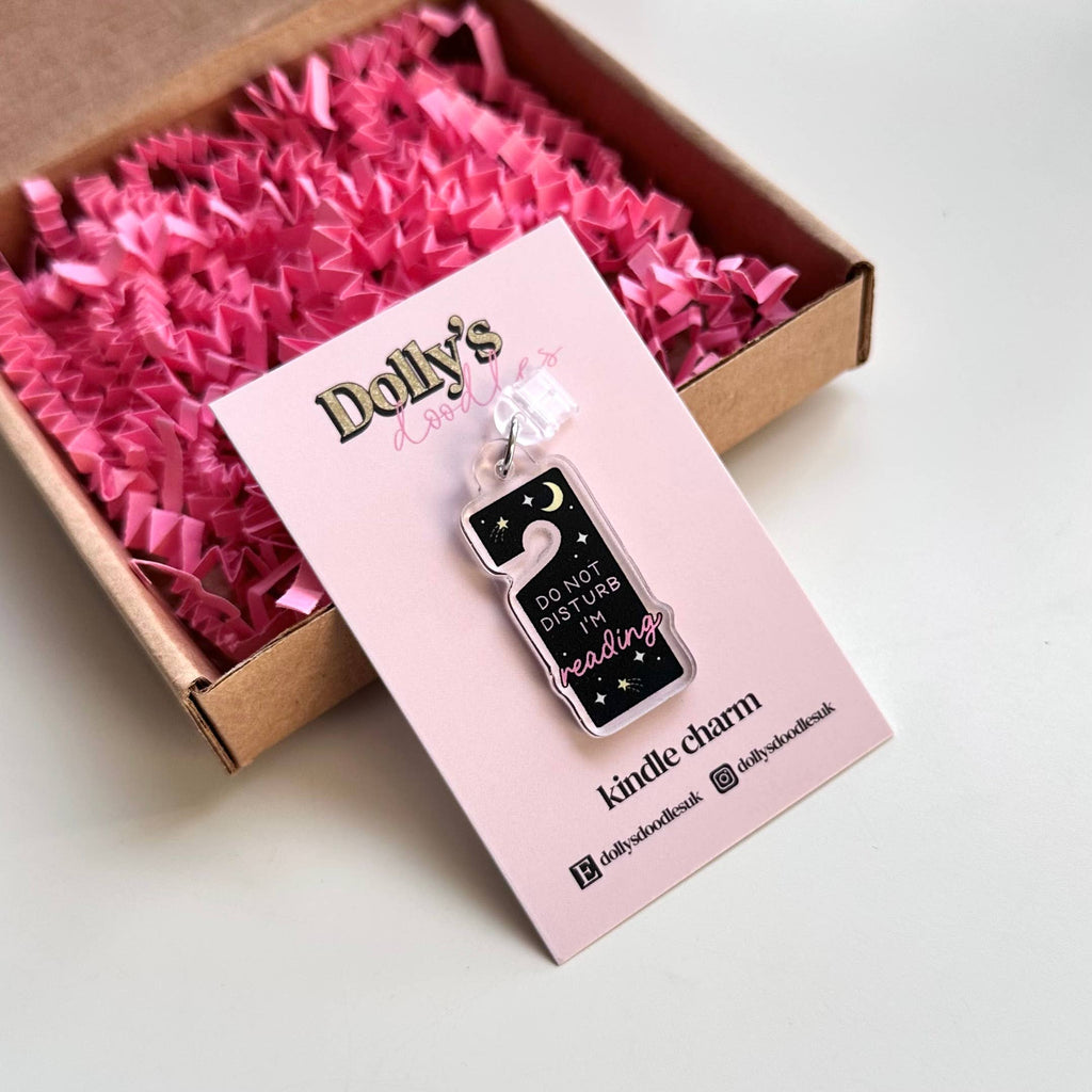 Dolly's Doodles - Do Not Disturb Kindle Charm