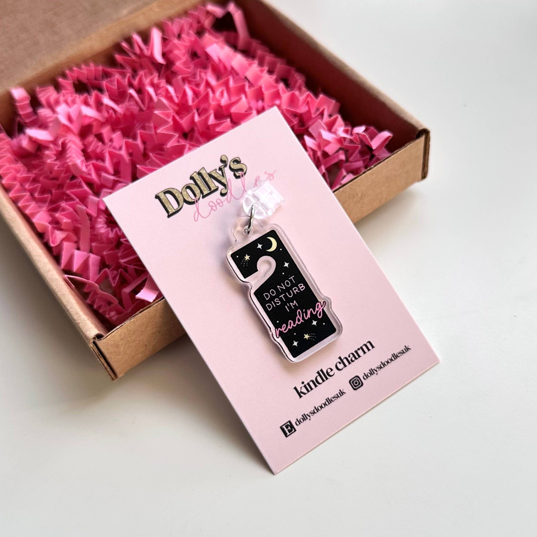 Dolly's Doodles - Do Not Disturb Kindle Charm