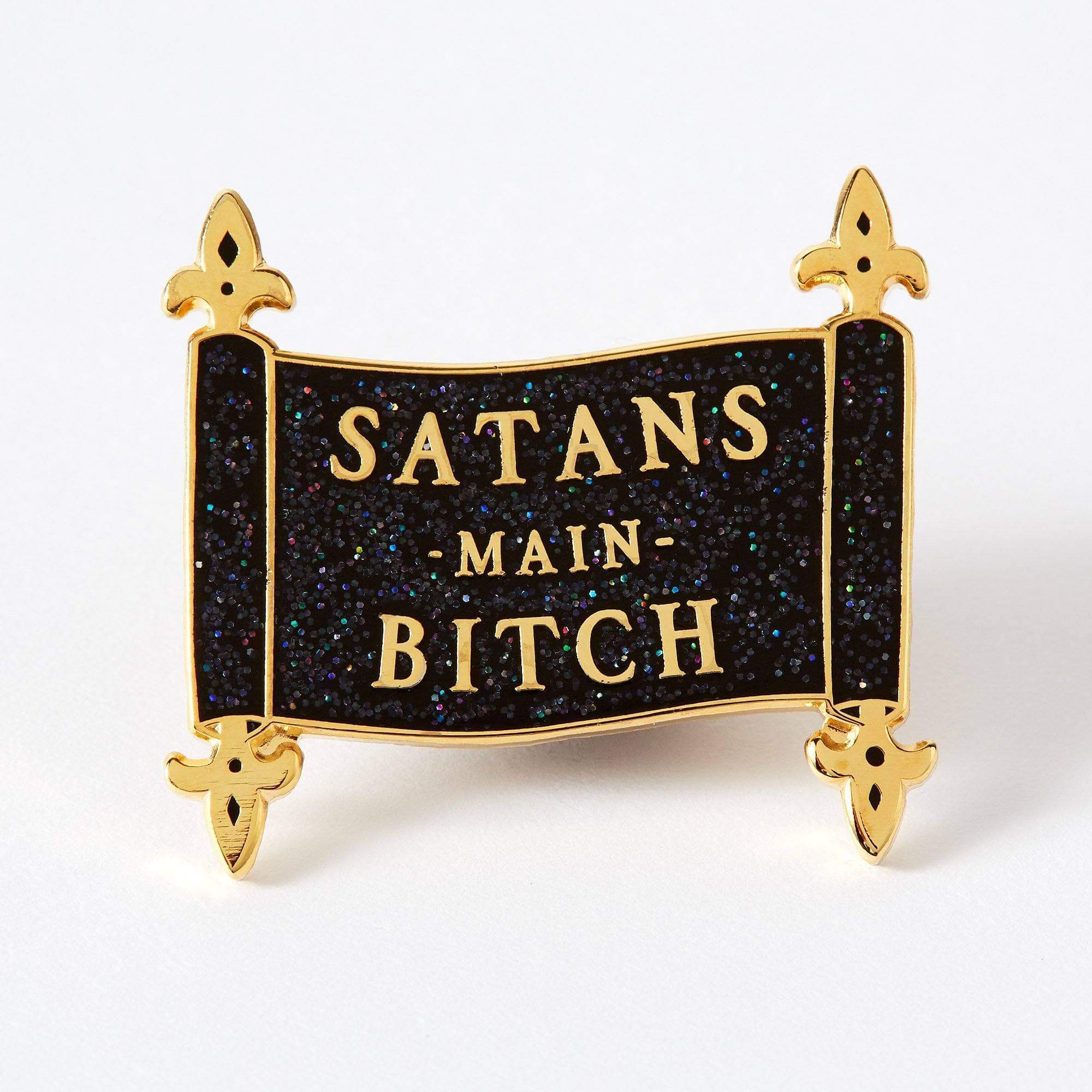 Satan's Main Bitch Enamel Pin